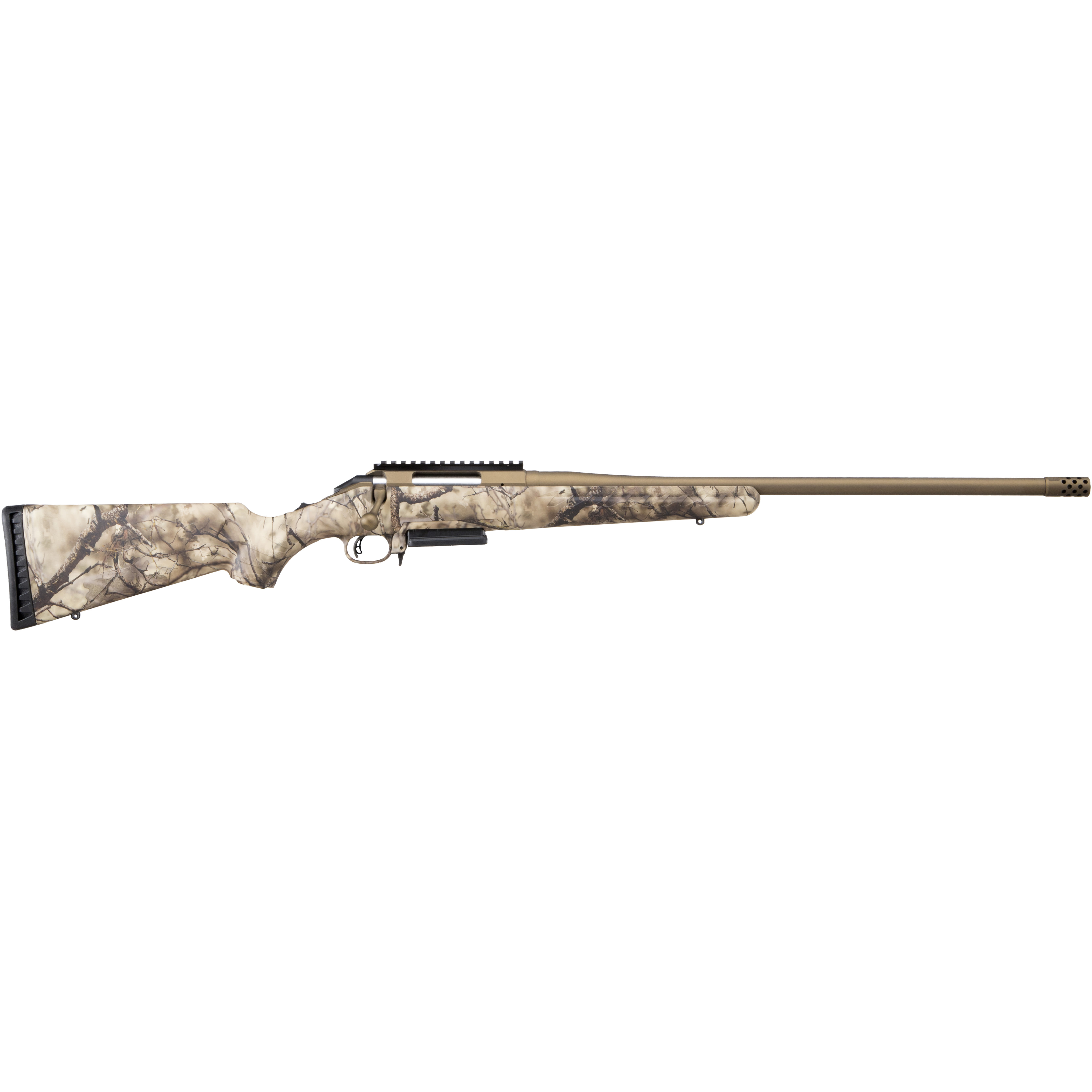 Ruger American Rifle 243 Win 22 3RD Go Wild Camo