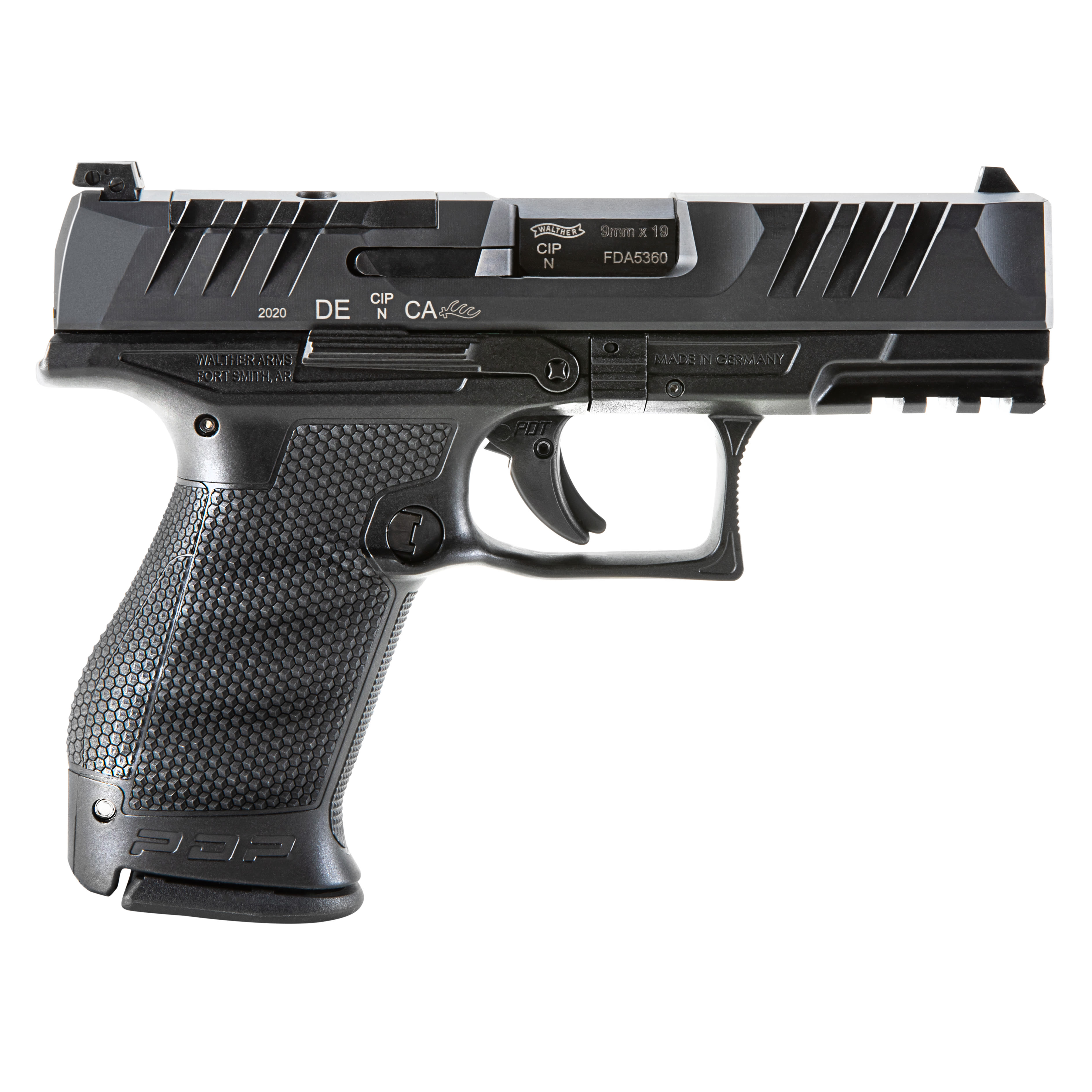 Walther Pdp Compact 9MM 15+1 Optics Ready
