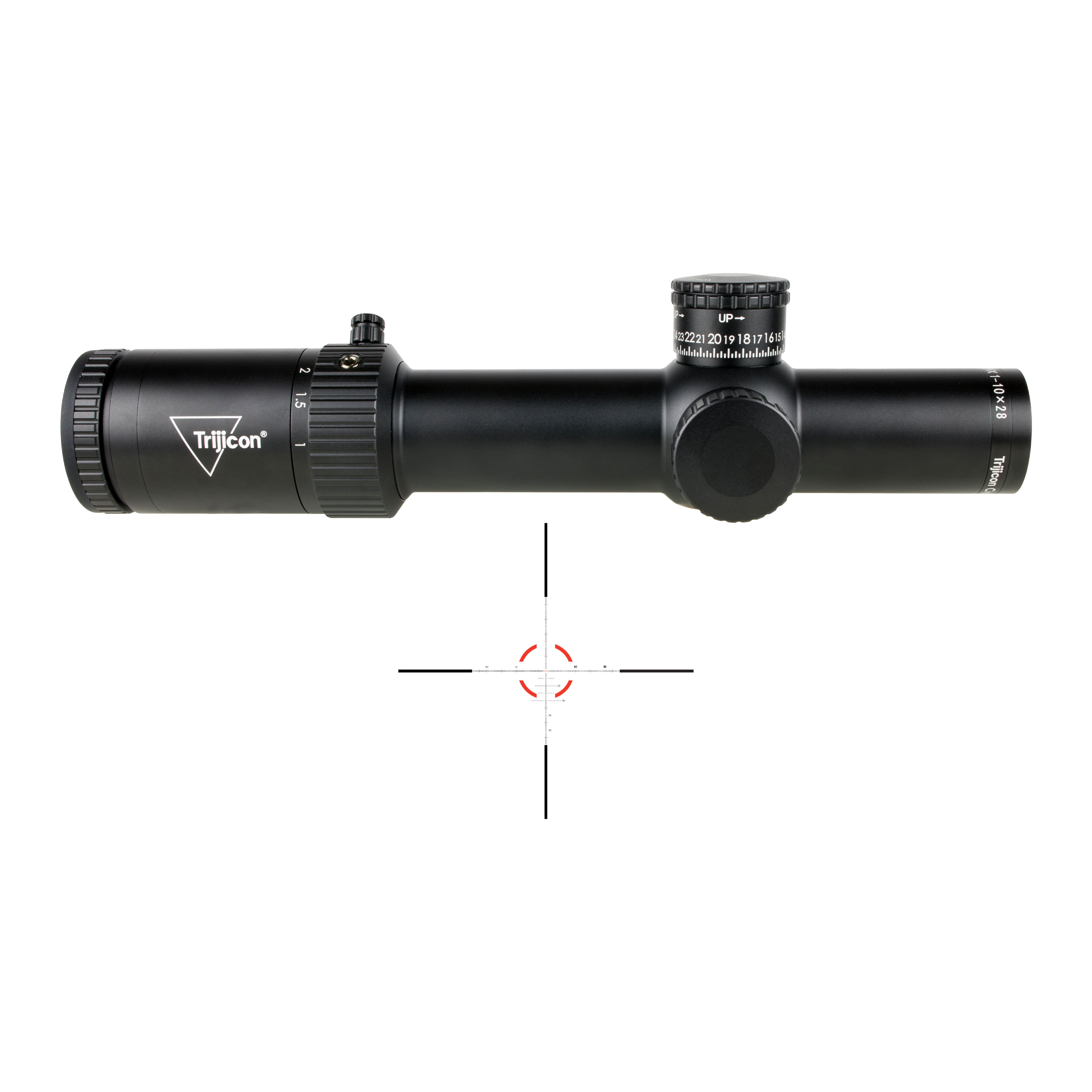Trijicon Credo Hx 1-10X28 Ffp Riflescope 34MM Matte Black