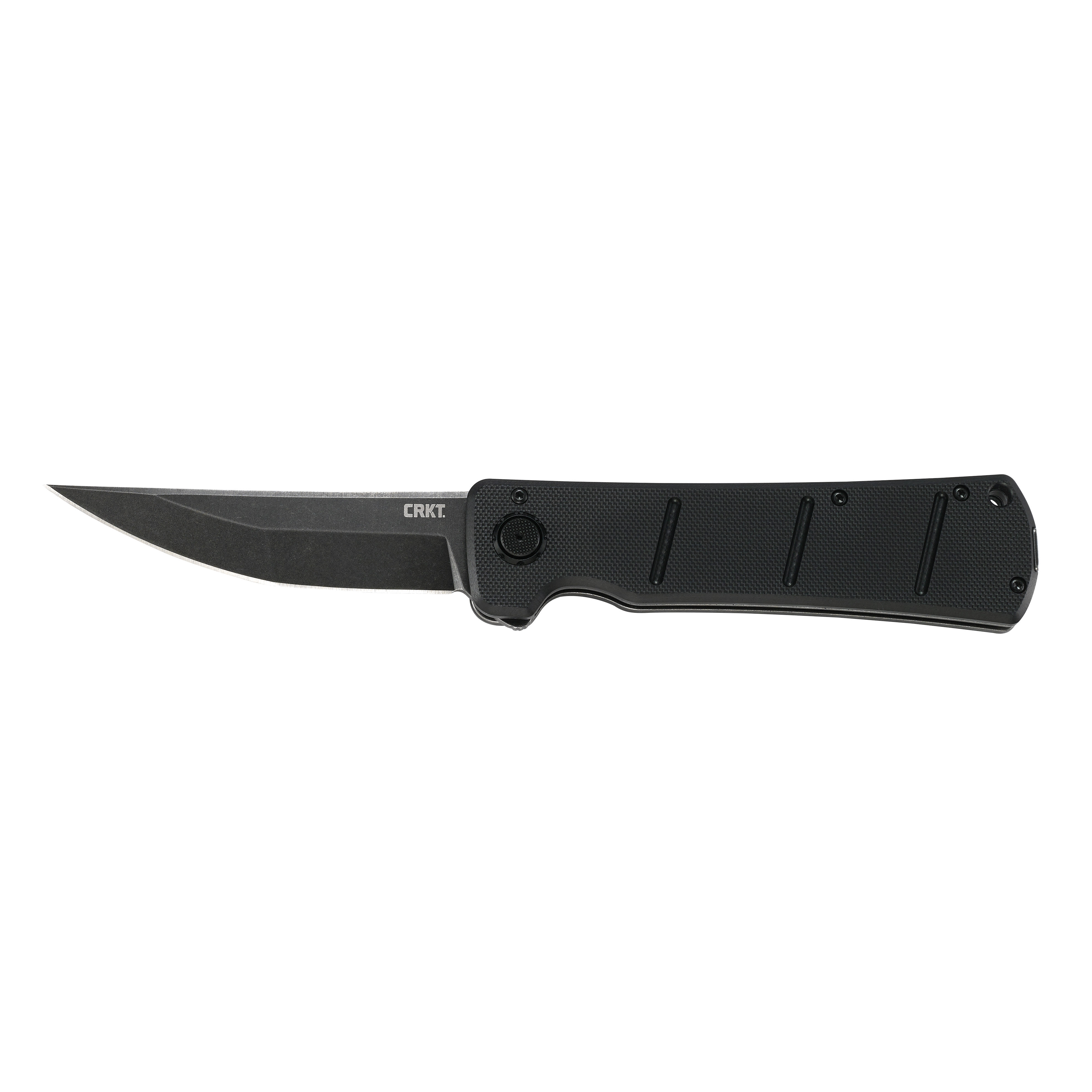 Crkt Inazuma No Ken Assisted Knife 3.68 Black G10