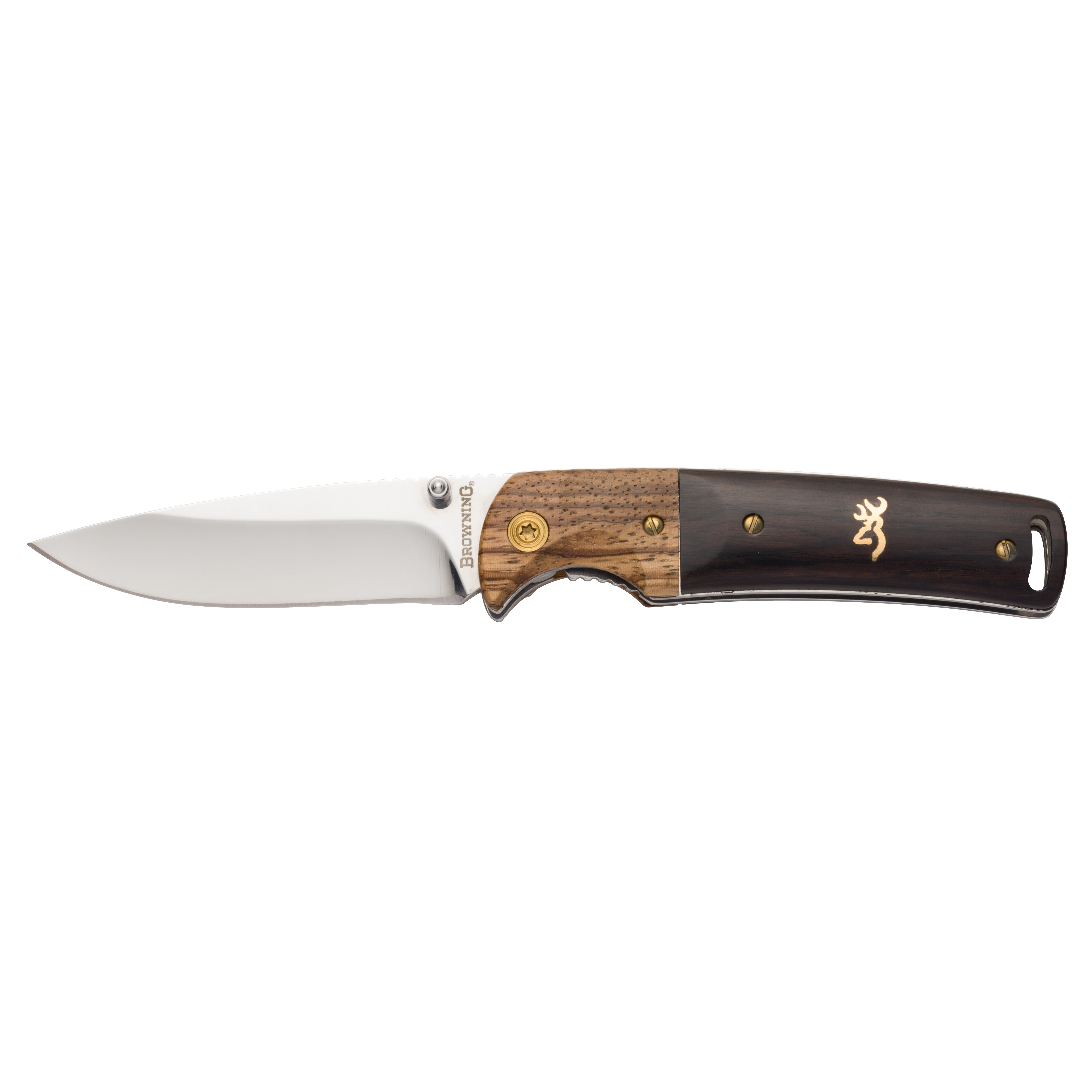 Browning Buckmark Hunter Folding Knife 3 Drop Point