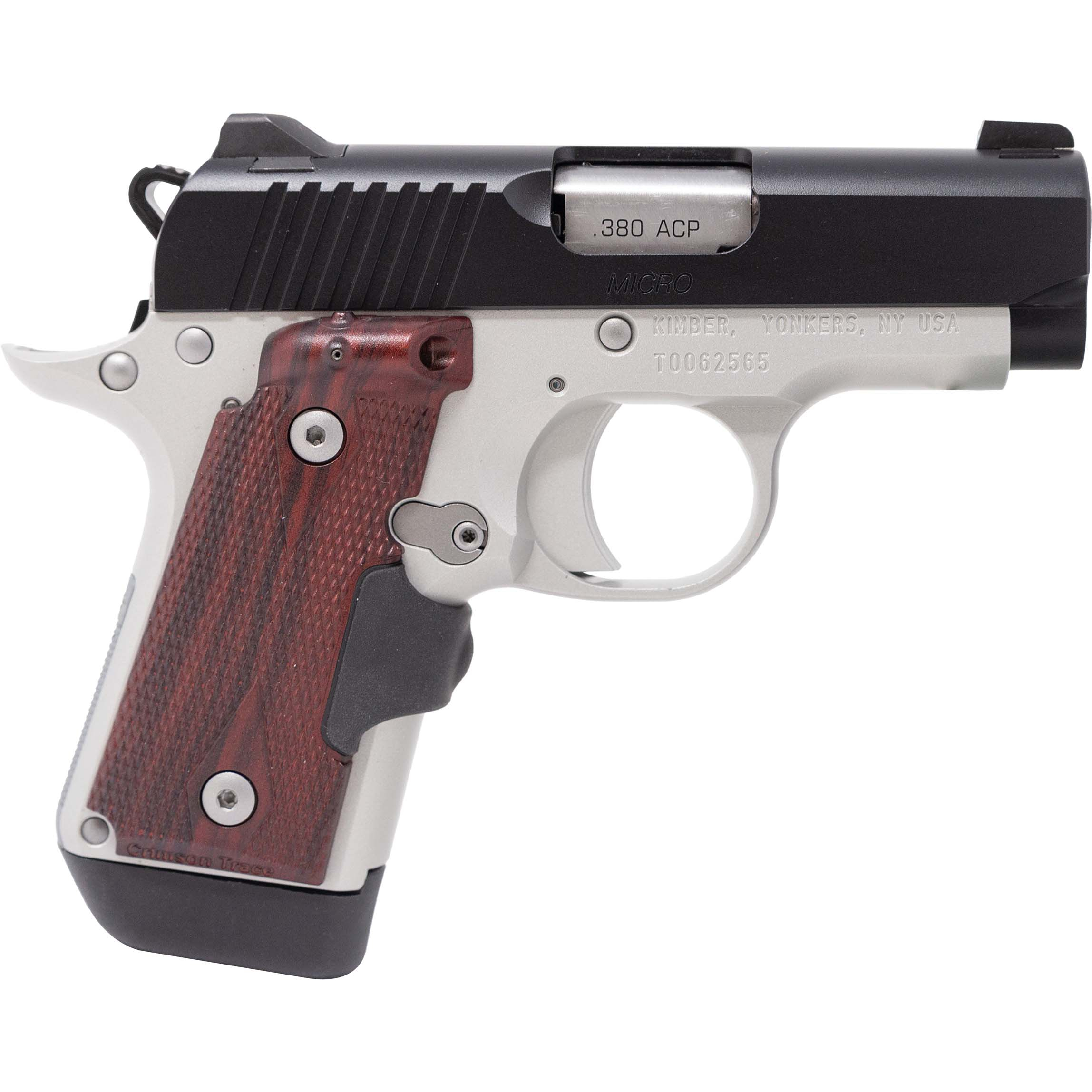 Kimber Micro 380 Acp 2.75 Pistol With Laser Grip 7+1