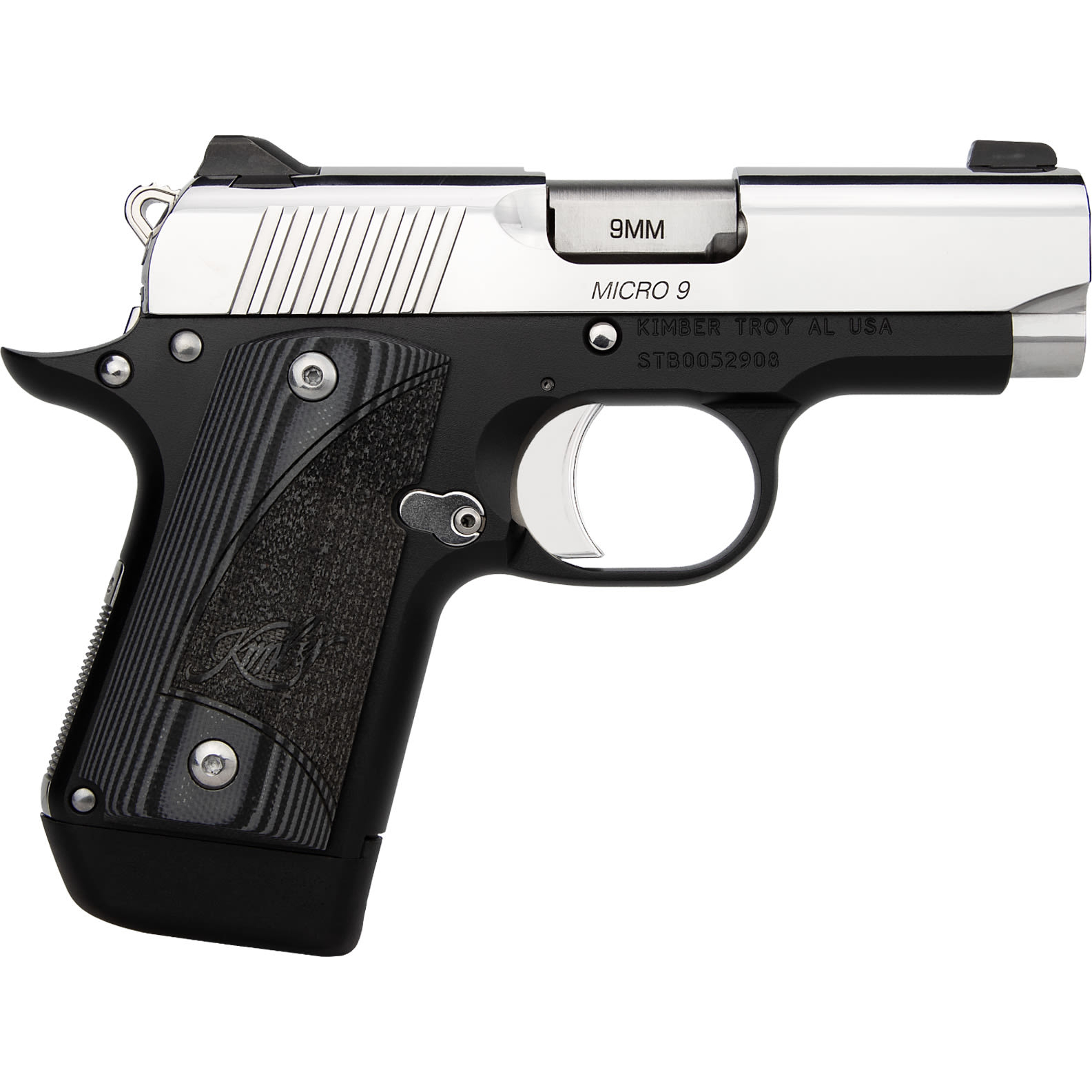Kimber Micro 9 9MM 7+1 Black Diamond
