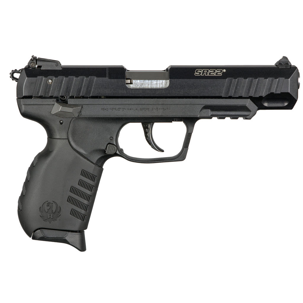 Ruger SR22 22LR 4.5 Pistol 10+1 Black