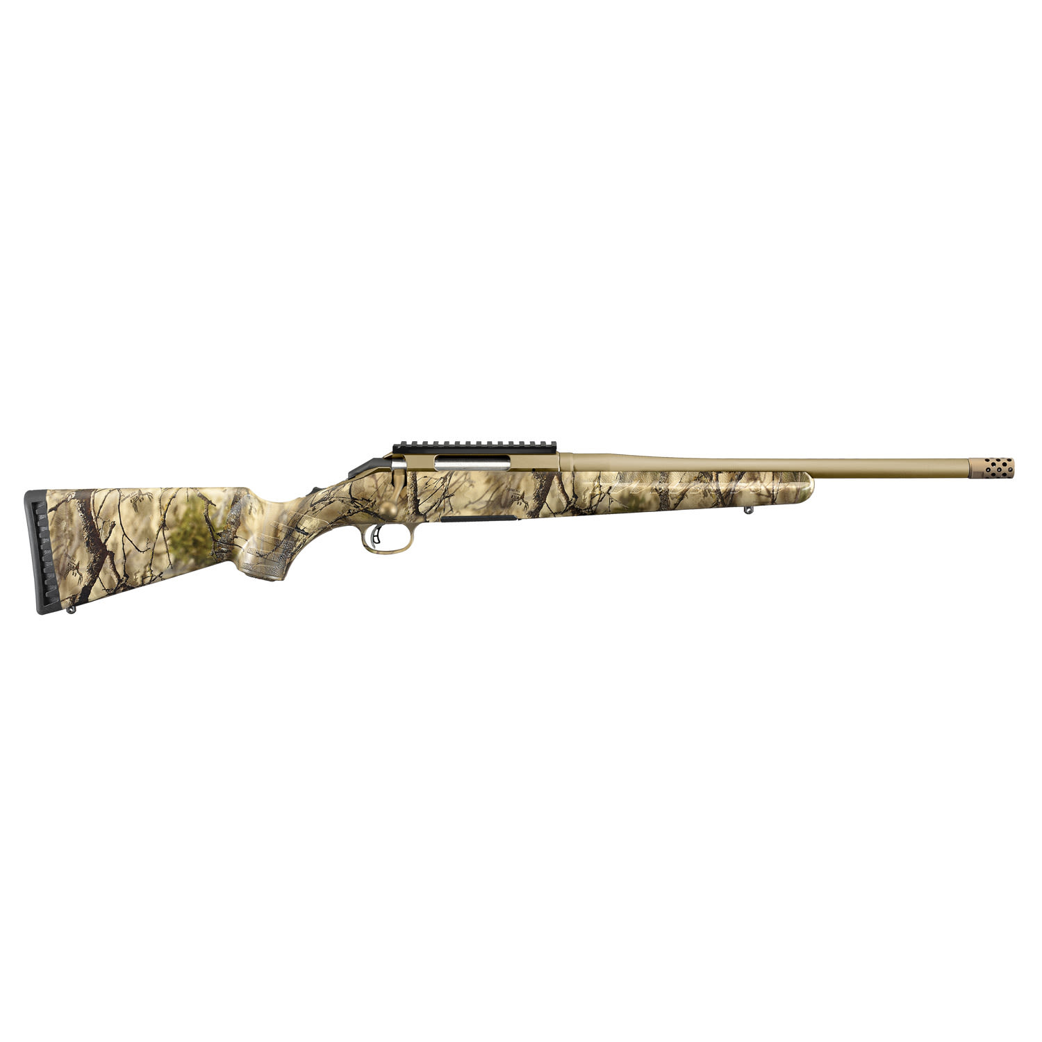 Ruger American Rifle 243 Win 16.1 4+1 Camo