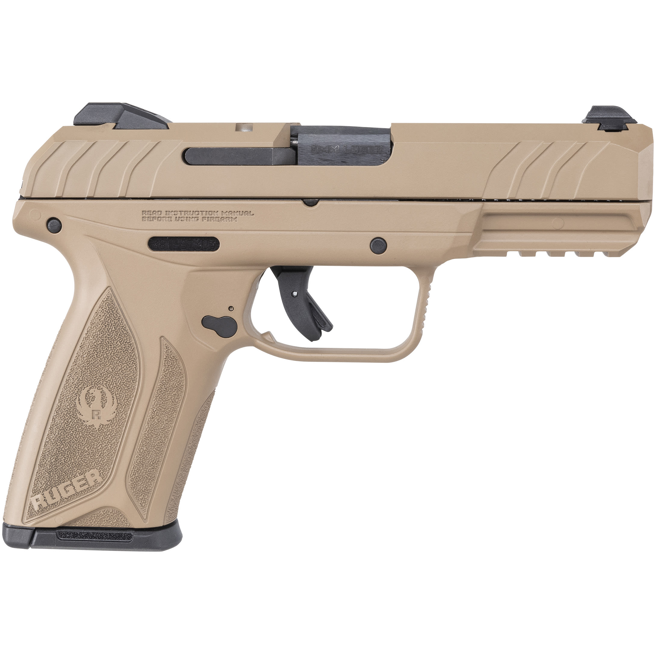 Rug Sec 9 9MM Pst Dde 15R De