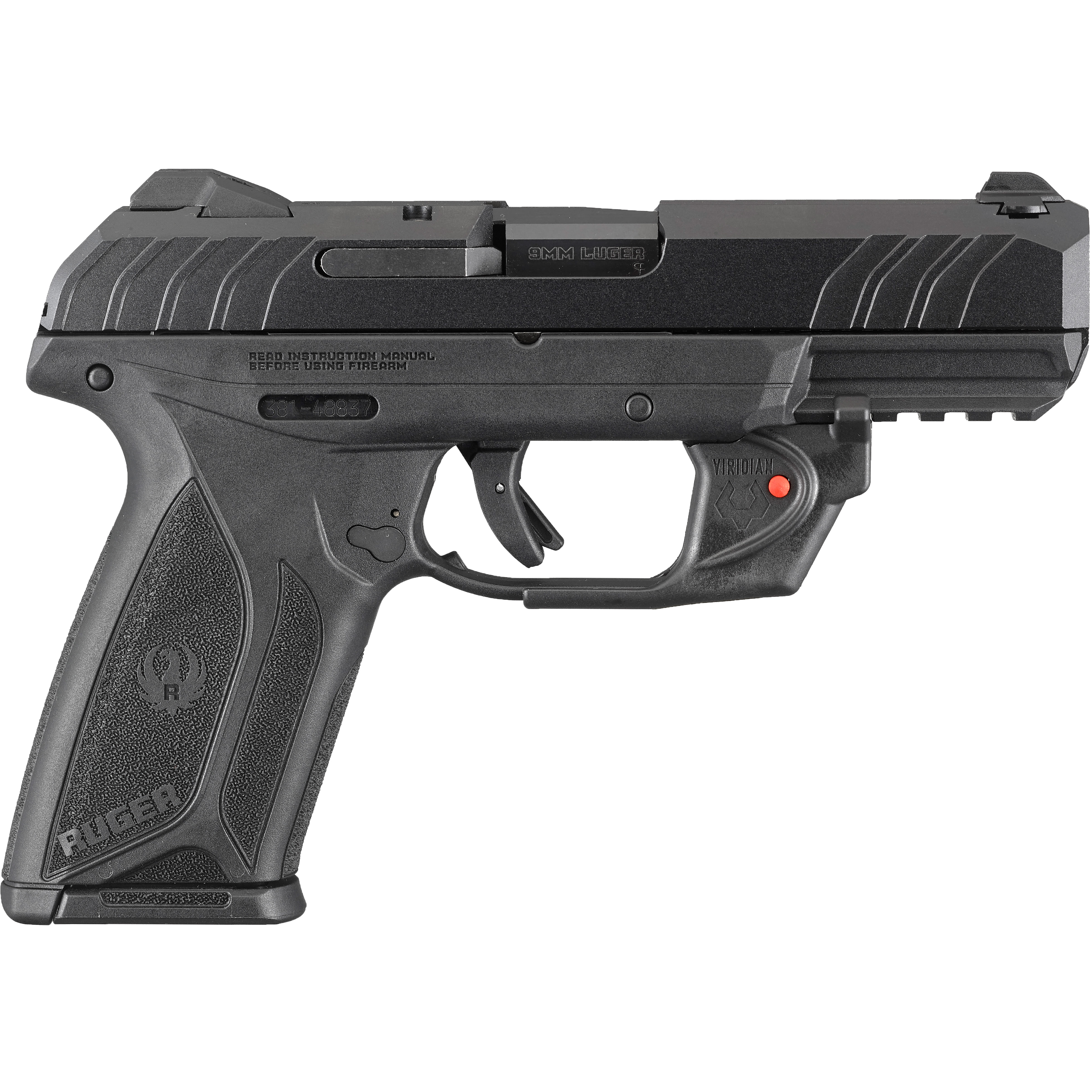 Ruger Security 9 9MM 15+1 With Viridian Laser