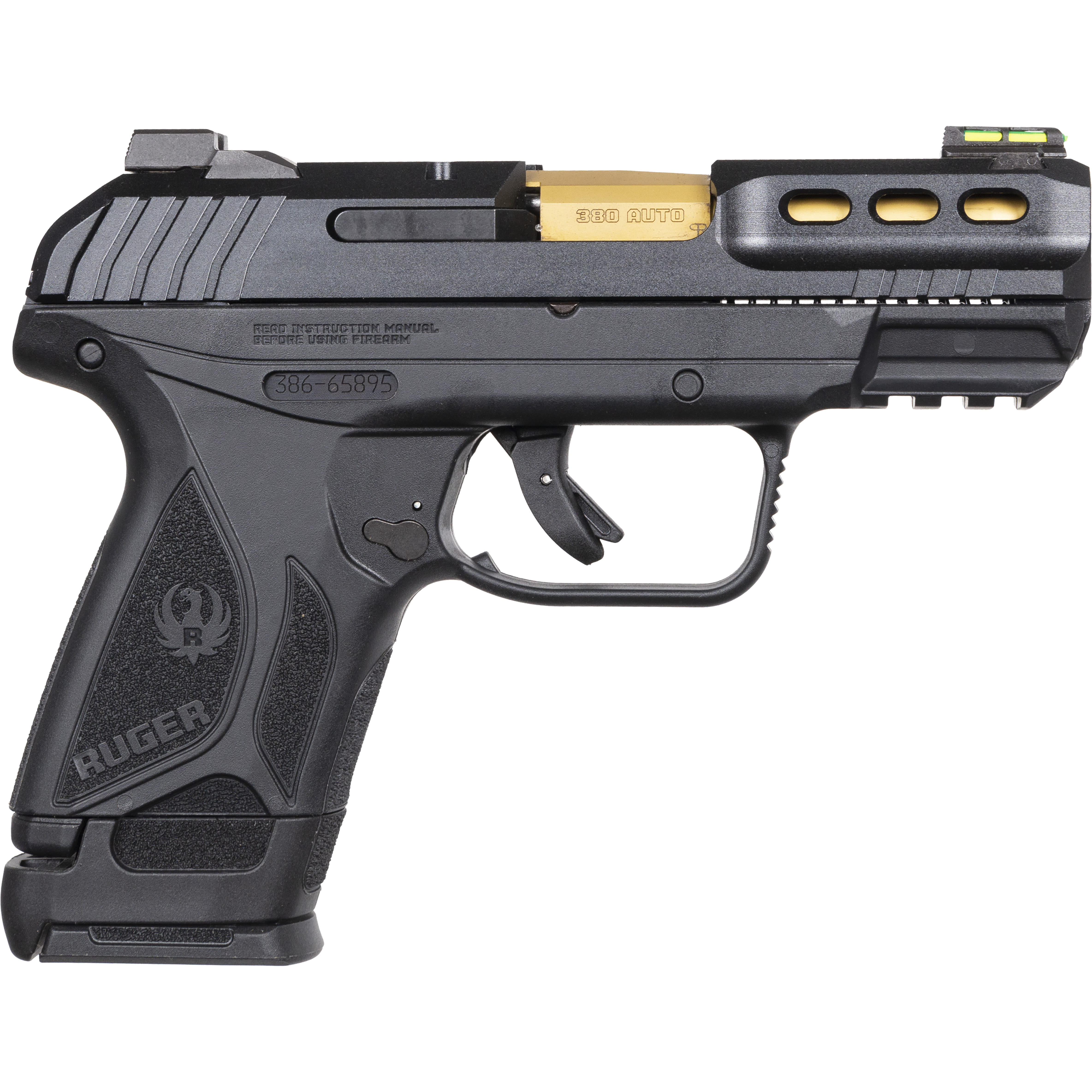 Ruger SECURITY-380 380ACP 15+1 Black/gold