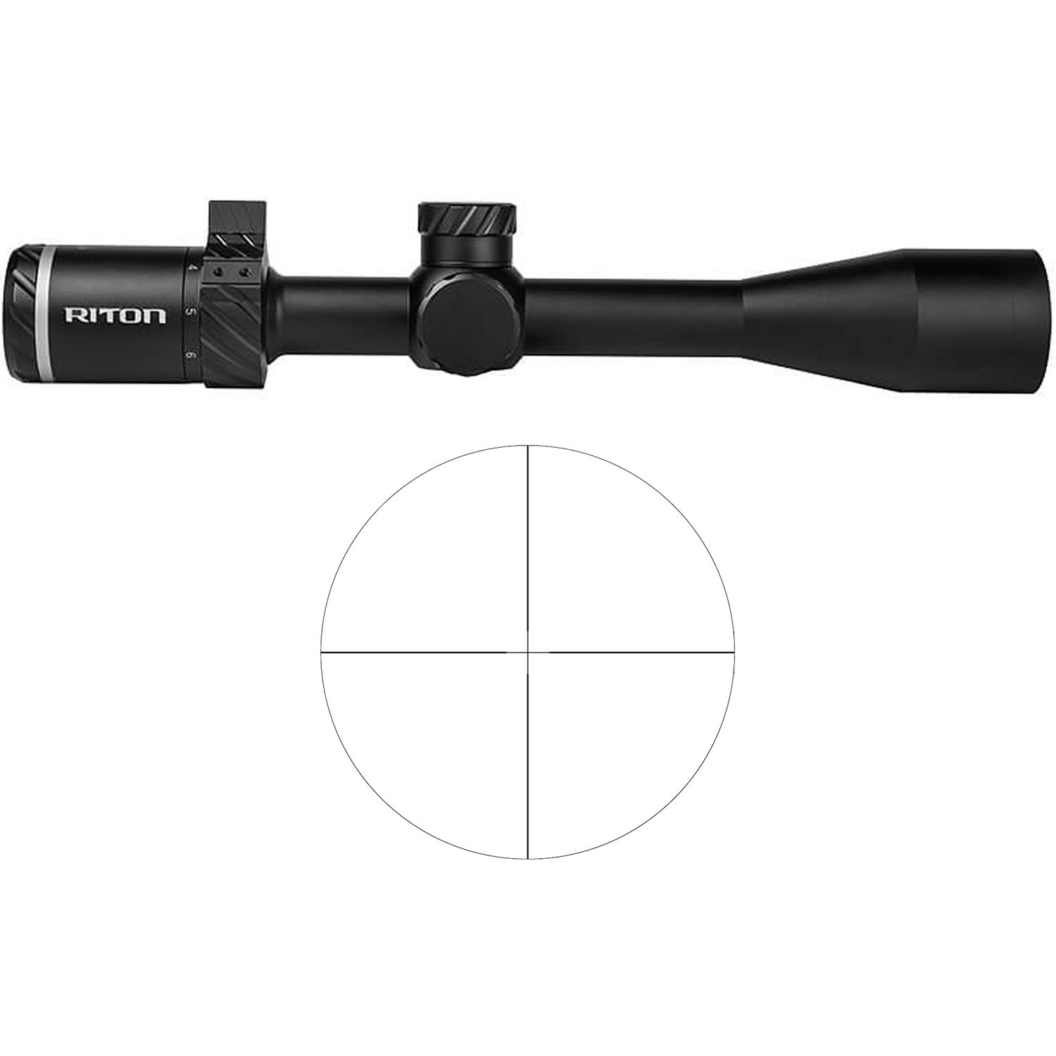 Riton Primal 3-9X40 Sfp Moa Eer Scope Matte Black