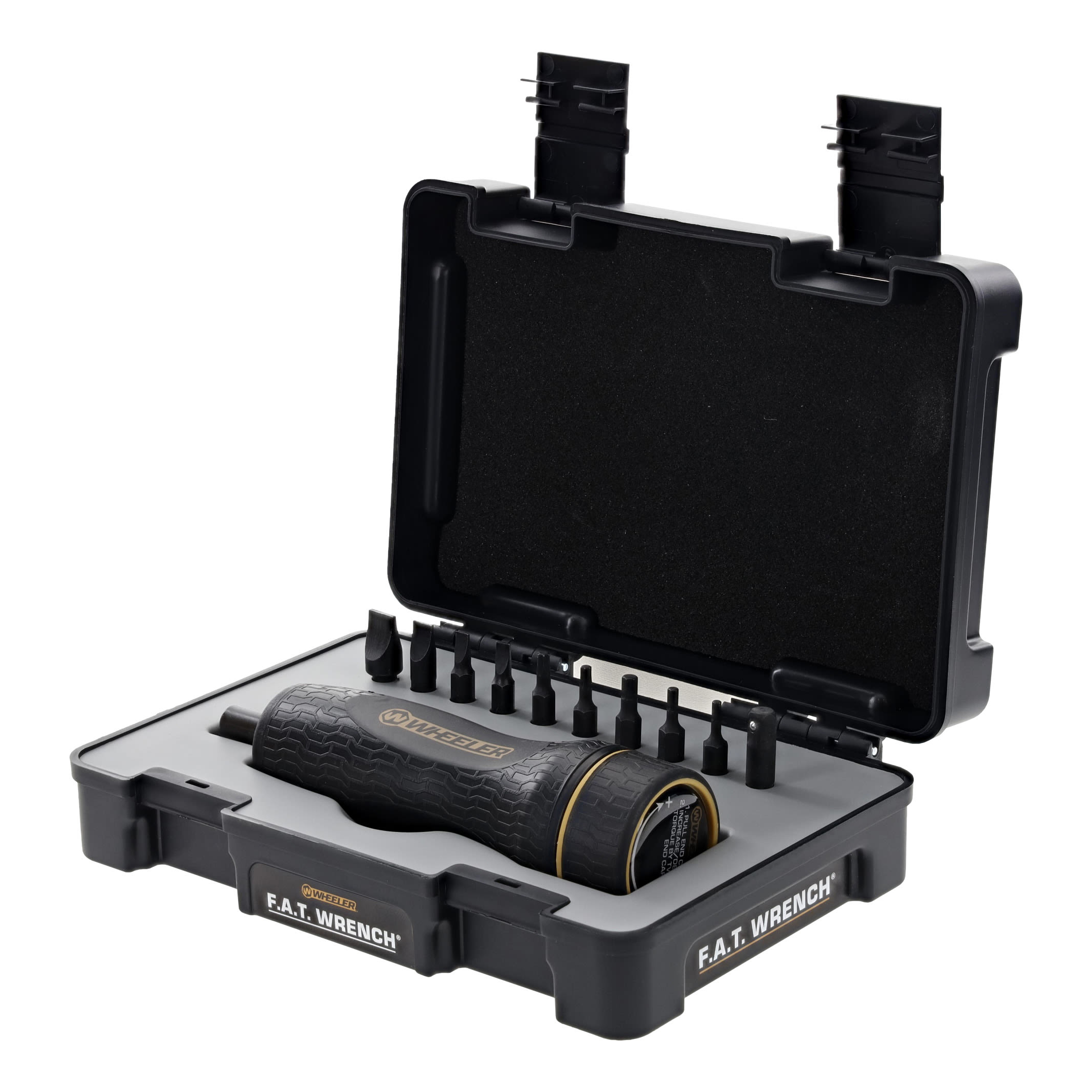 Wheeler F.a.t. Wrench With 10 Bit Set Black