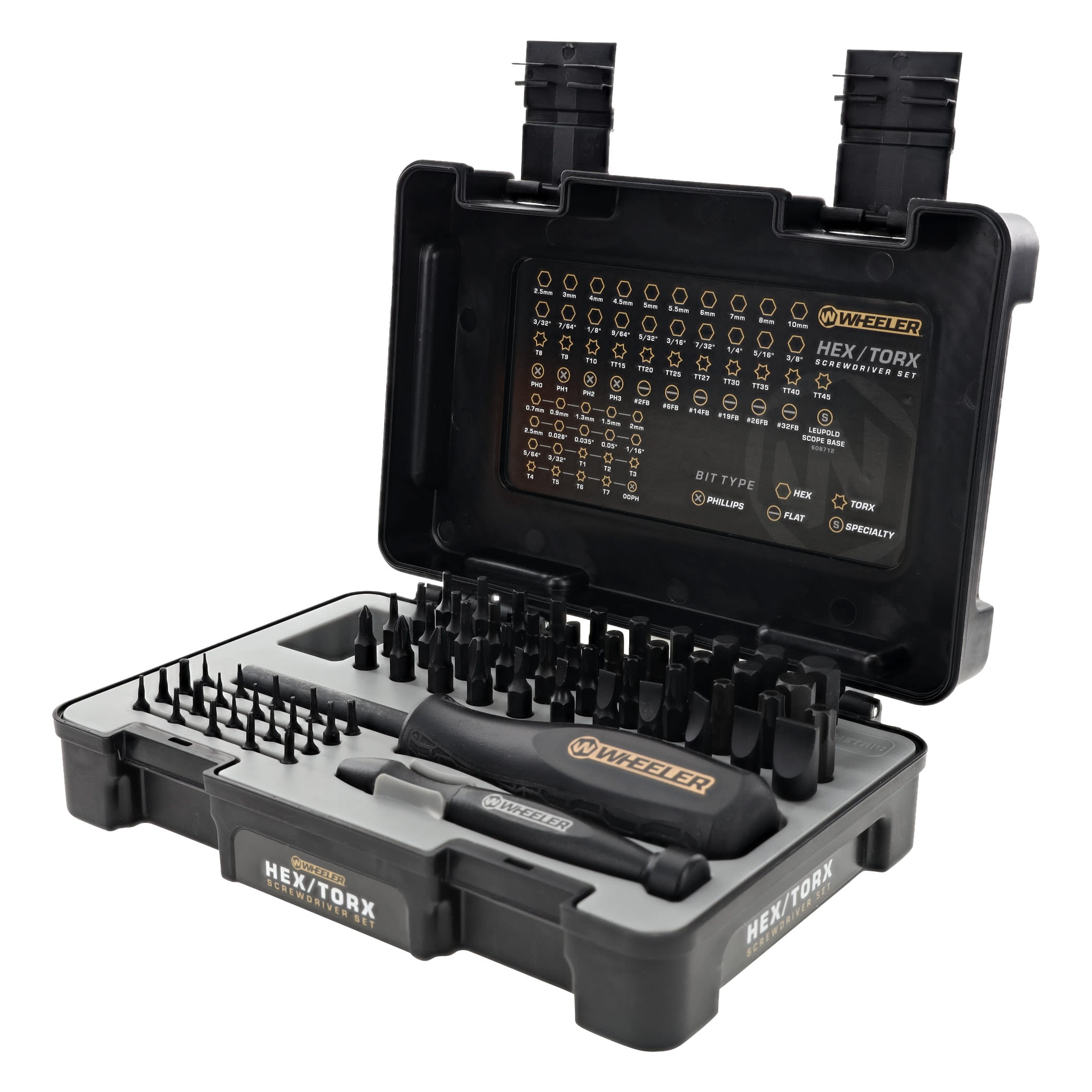Wheeler 65PC Hex-torx Screwdriver Set