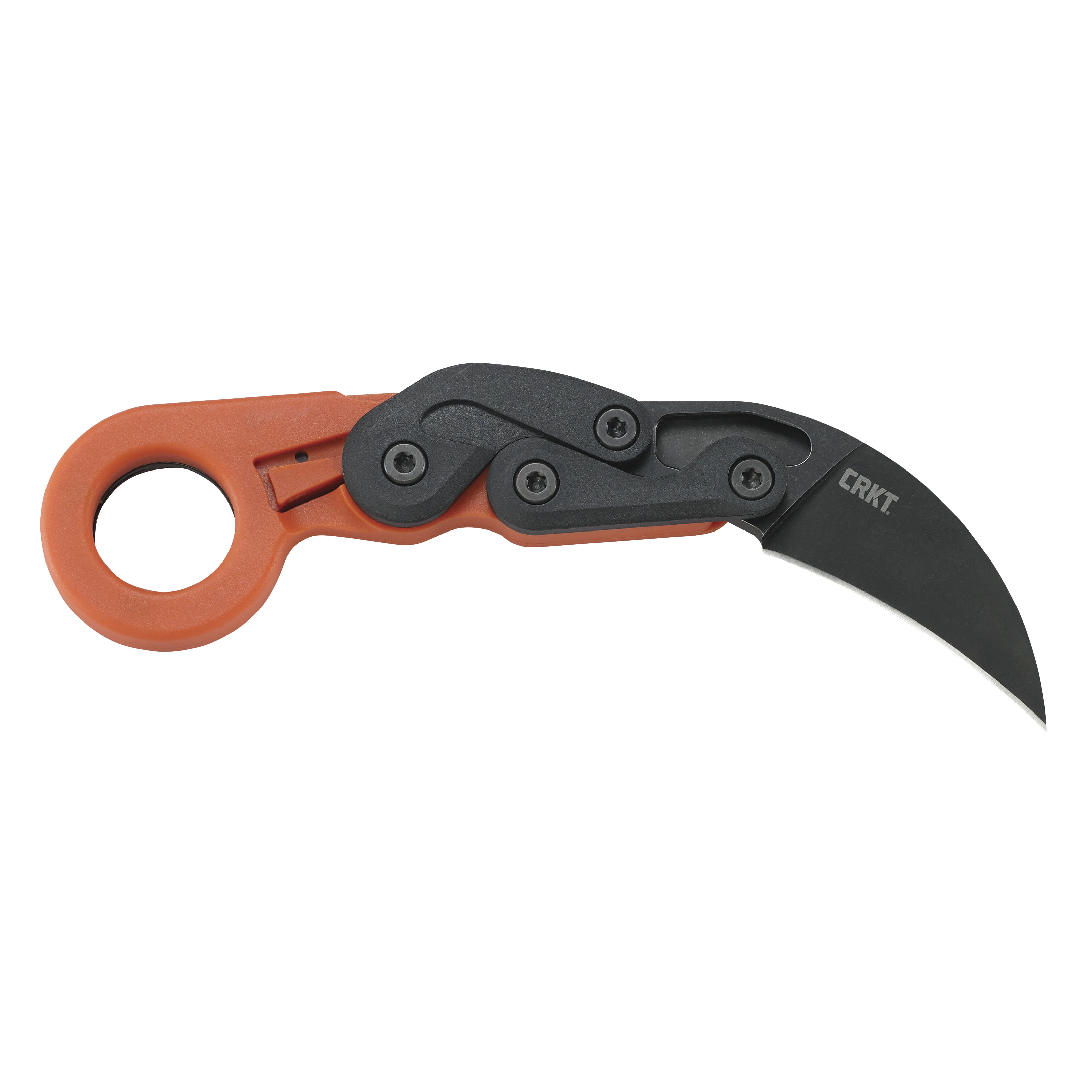 Crkt Provoke Orange 2.47 Folding Karambit Knife