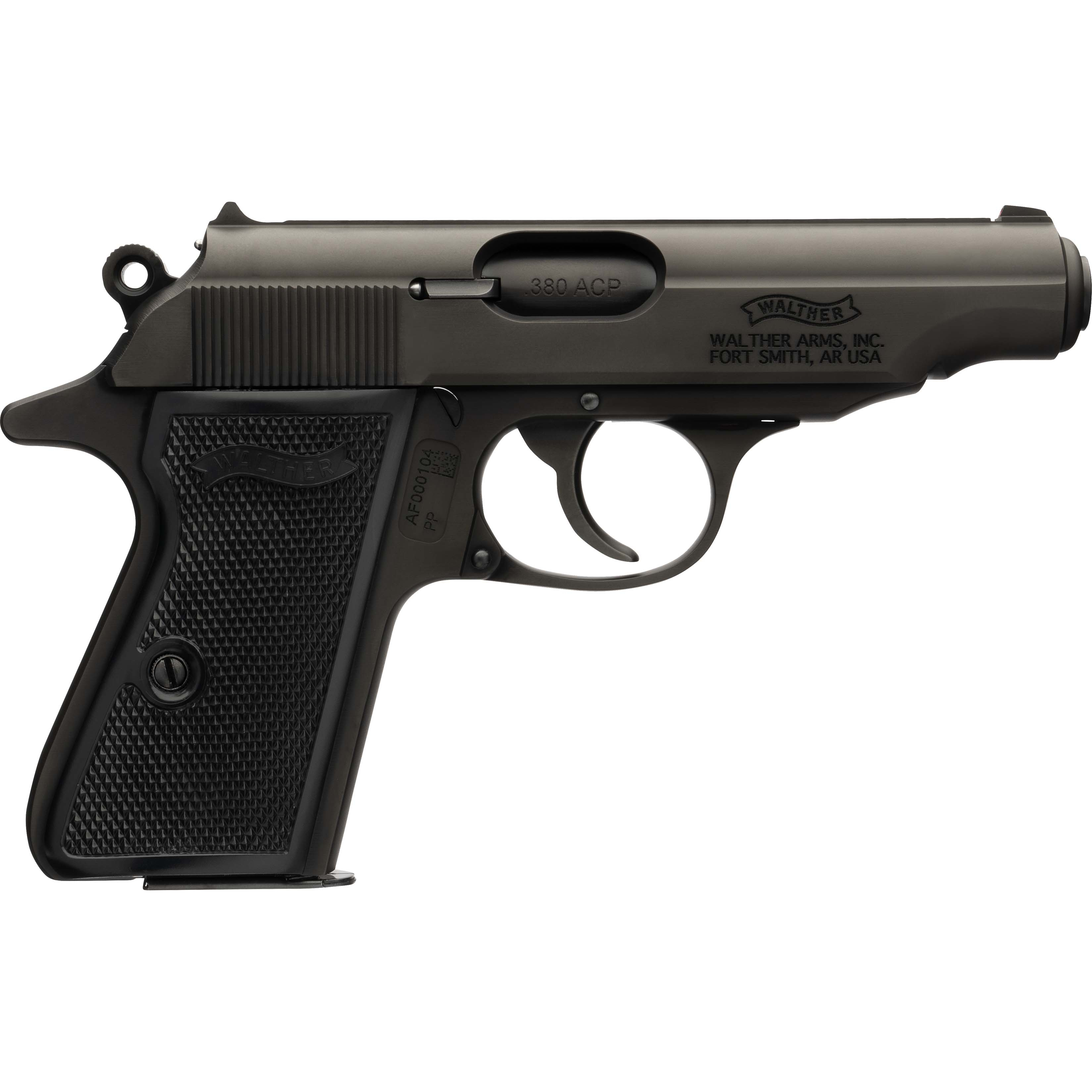 Walther Pp 380 Acp 3.9 7RD Black Semi-auto Pistol