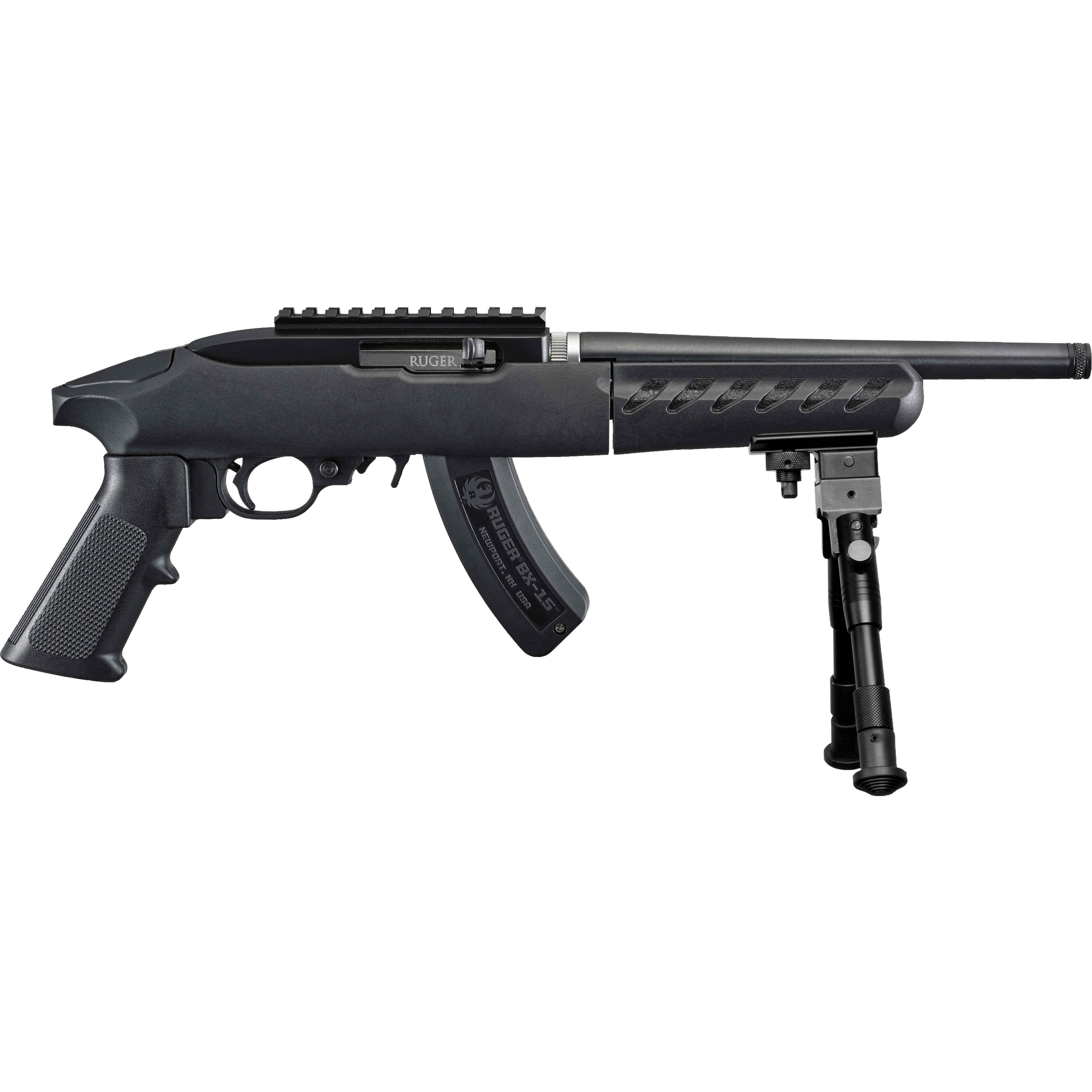 Ruger Charger 22LR Pistol Takedown 15+1 Matte Black