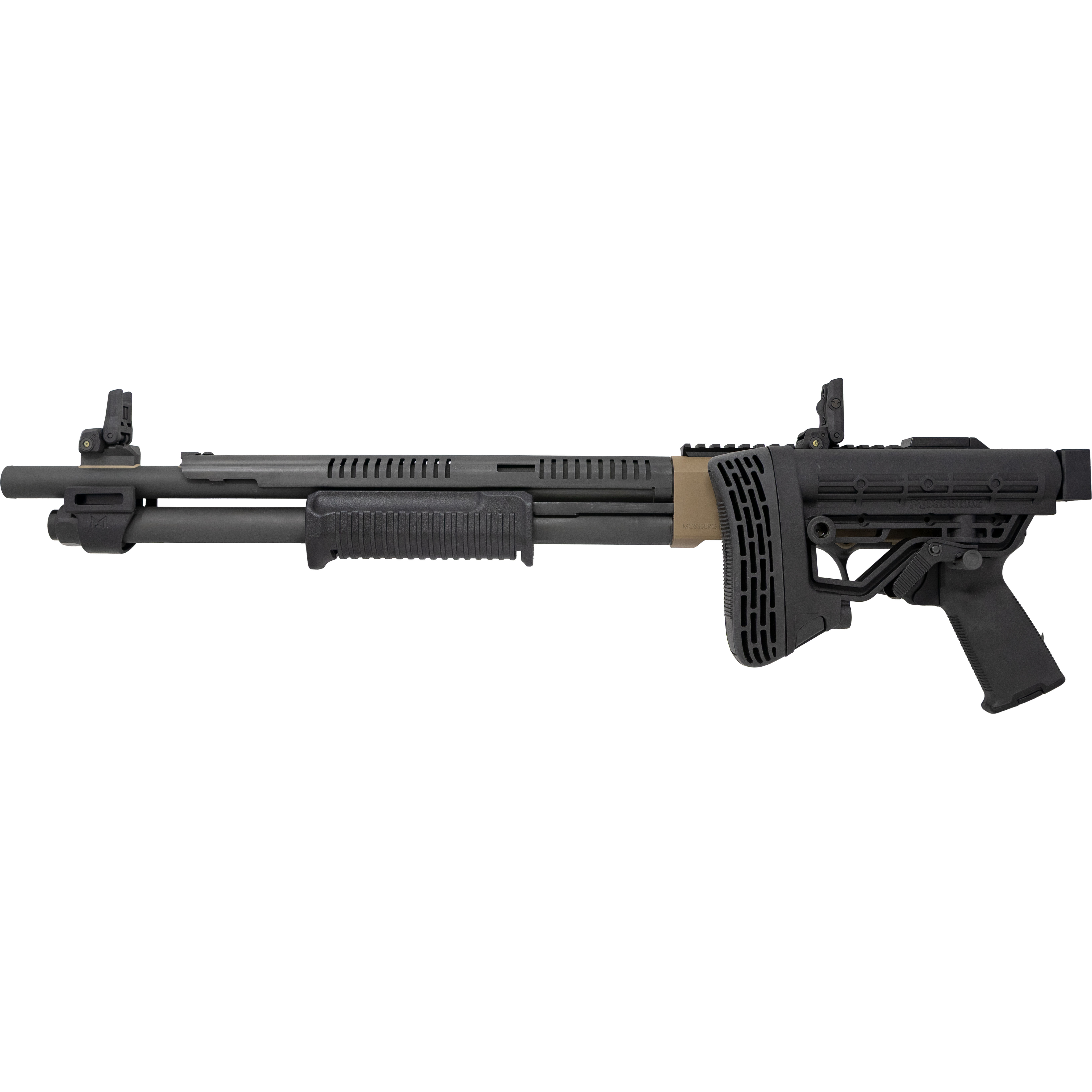 Mossberg 590R Tactical 12GA 18.5 6+1 Fde Folding Stock - Image 3