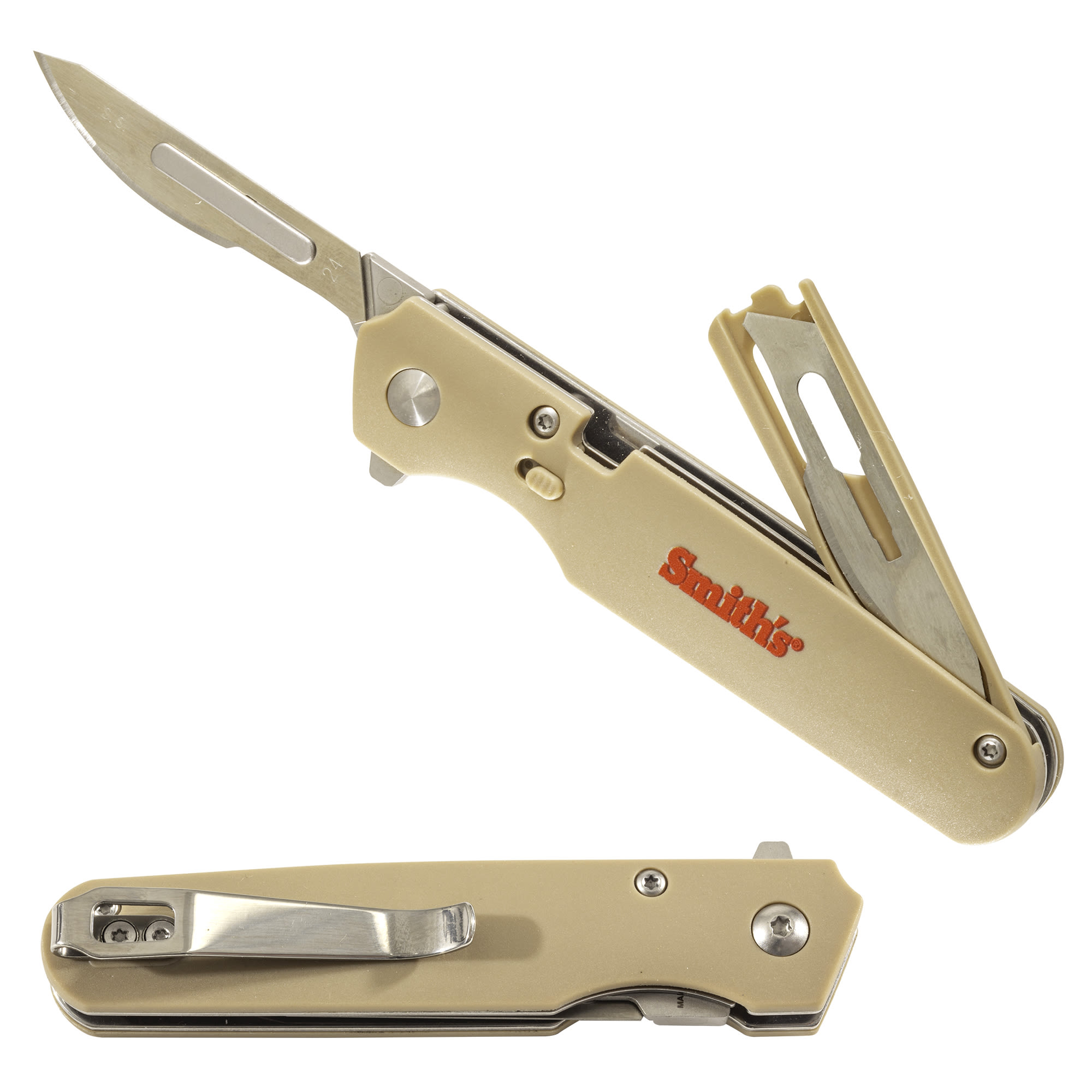 Smiths Edgesport 2.5 Razor Blade Folding Utility Knife