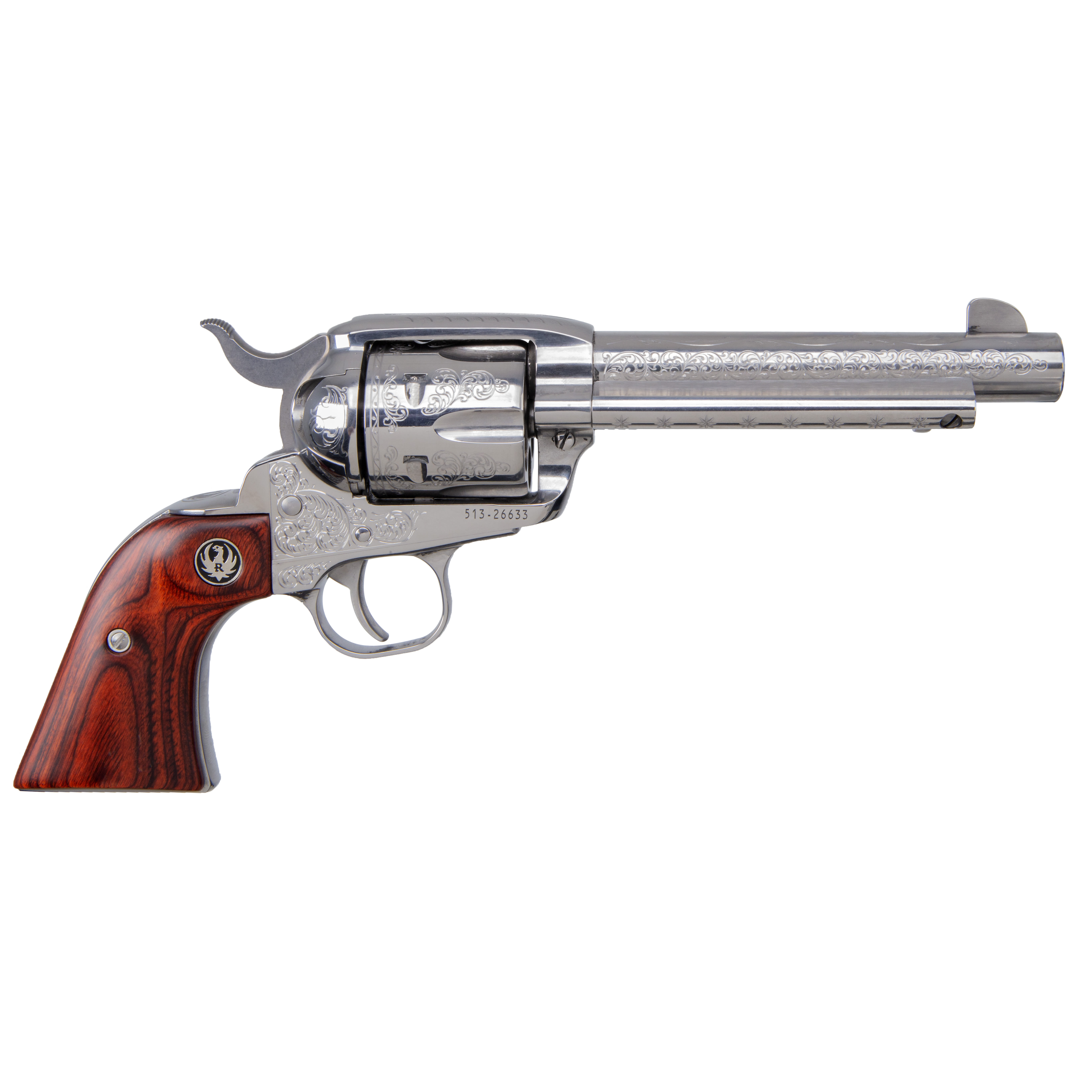 Ruger Vaquero Deluxe 45LC 5.5 Stainless Steel Revolver