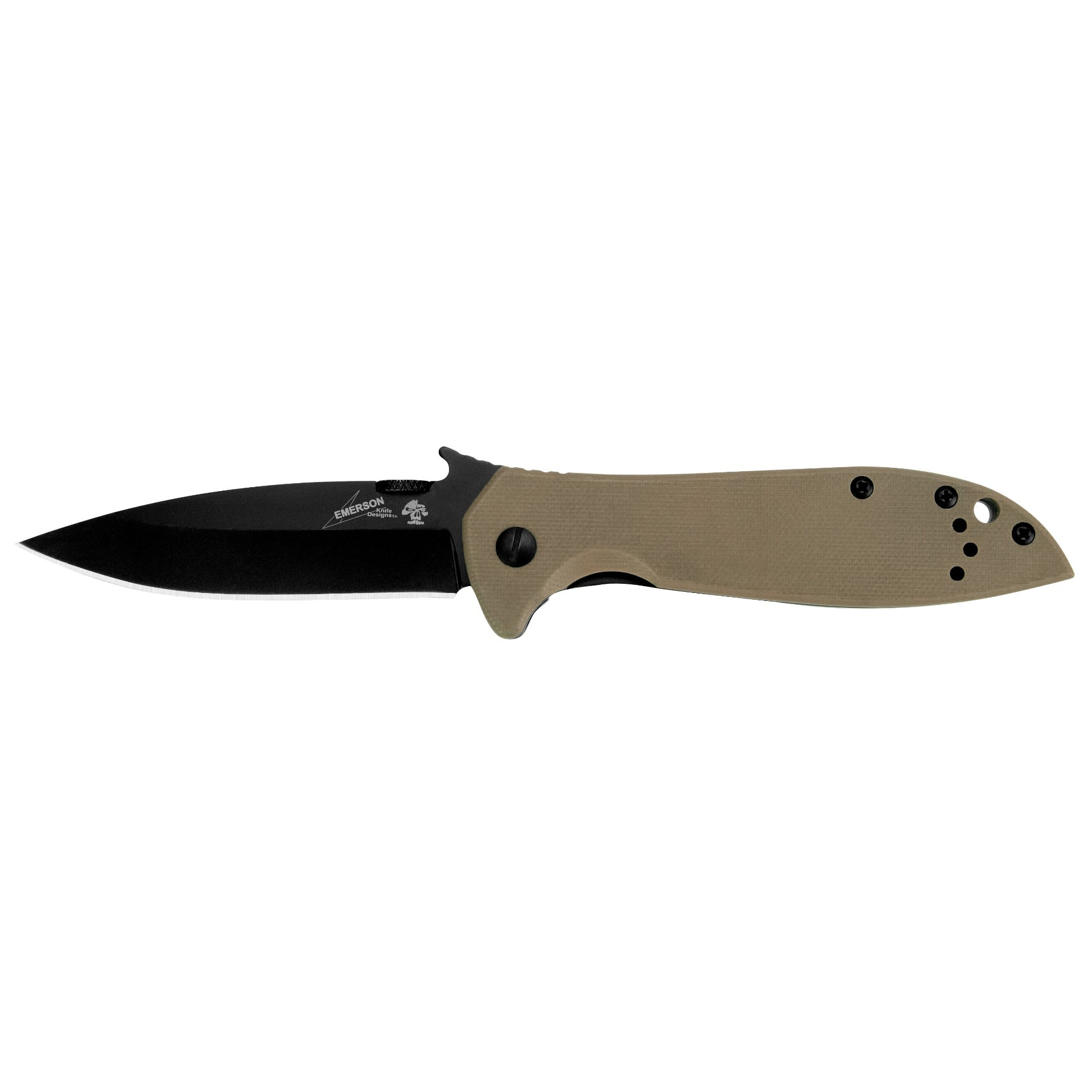 Kershaw Emerson CQC-4K Folding Knife 3.25 Coyote Brown