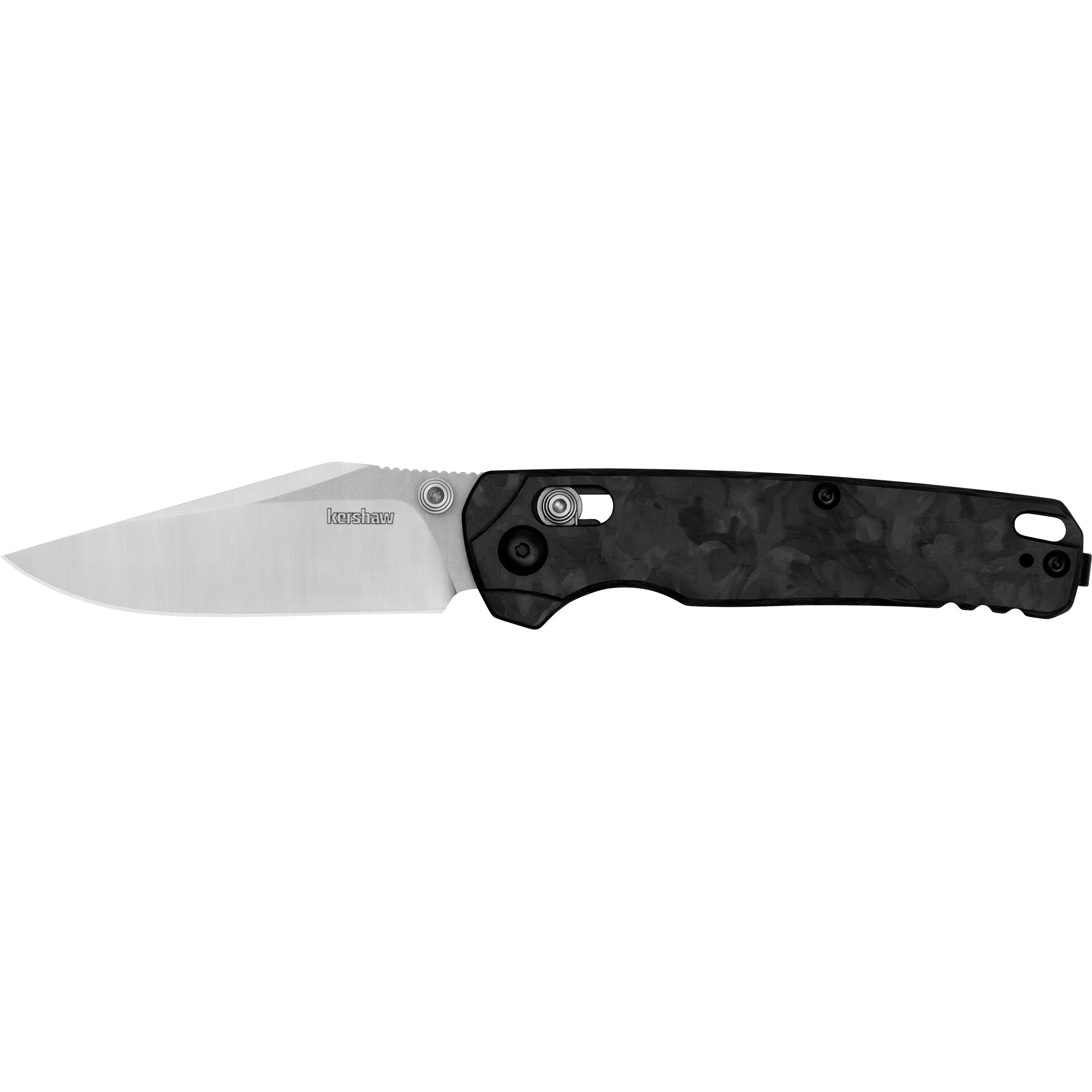 Kershaw Bel Air Carbon Fiber Folding Knife 3.05 Clip Point