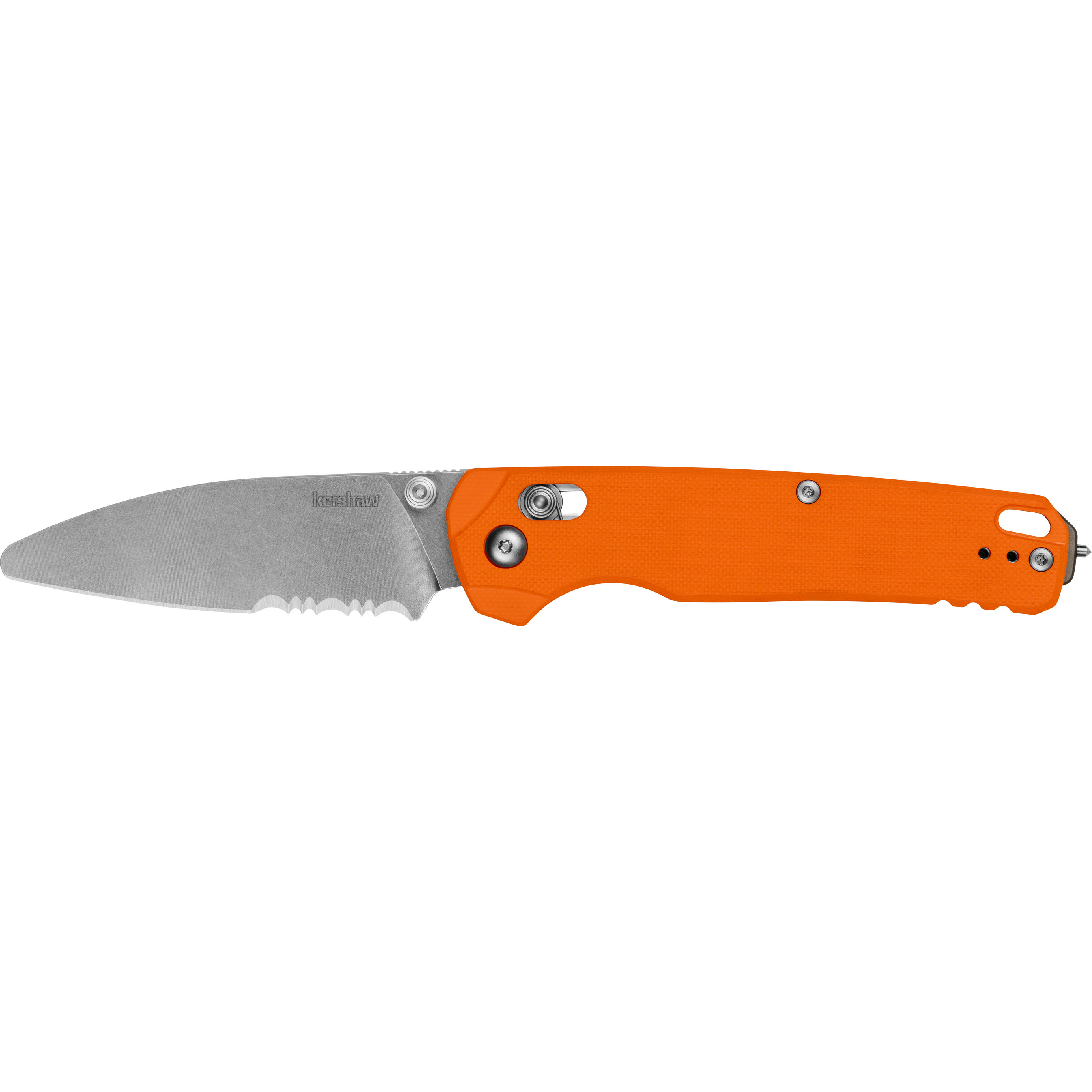 Kershaw Bel Air Xl Emt Folding Knife 3.25 Orange