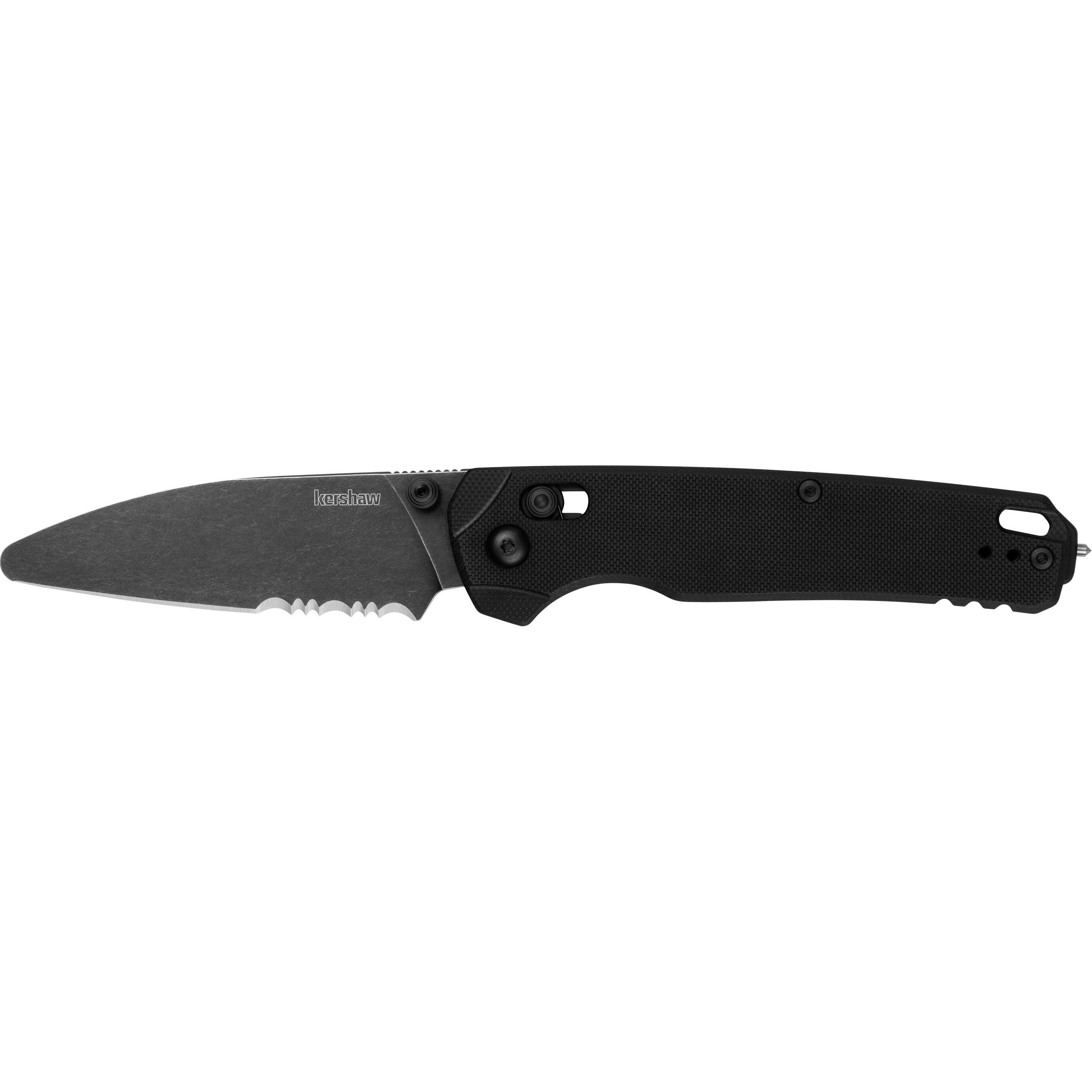 Kershaw Bel Air Xl Emt Folding Knife 3.25 Black