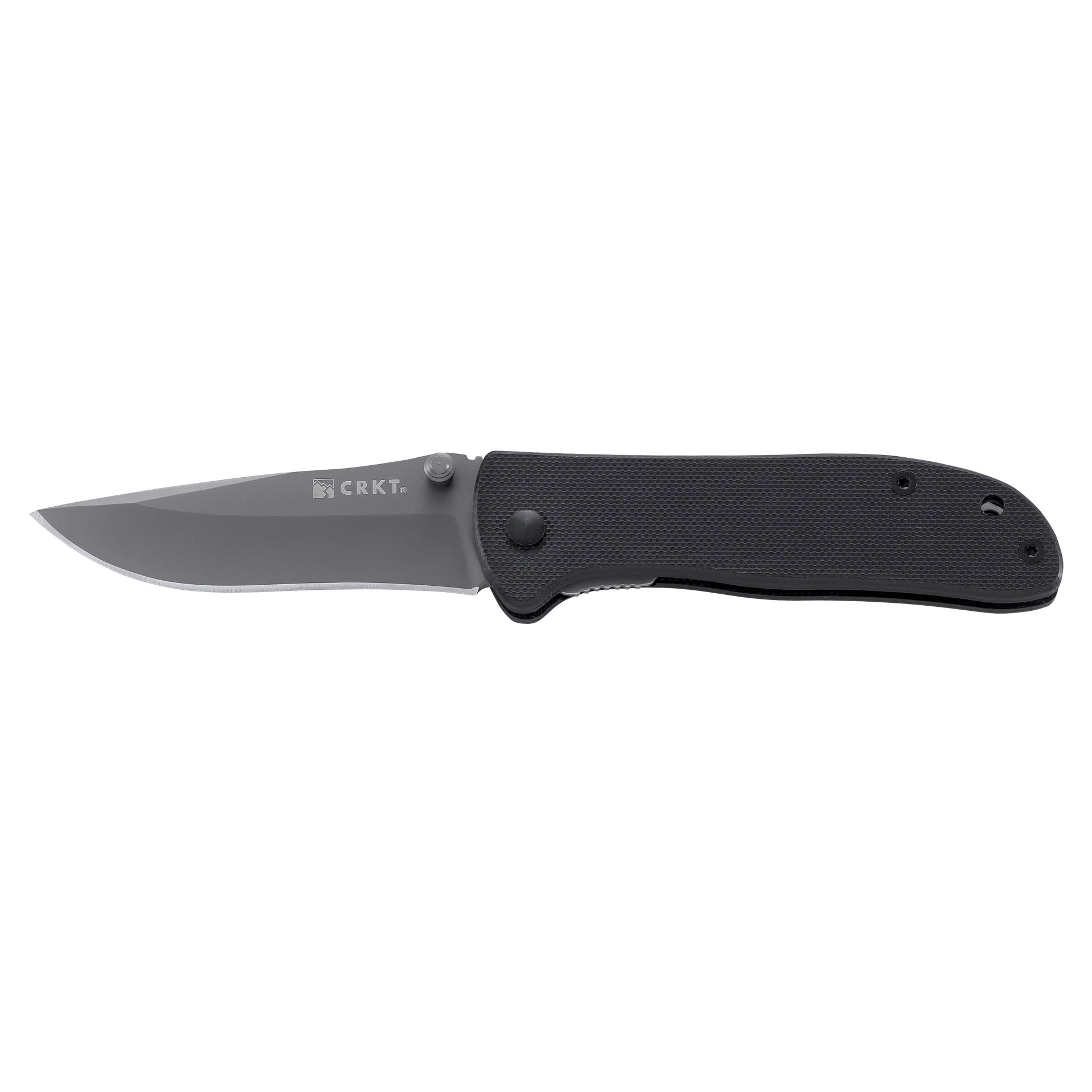 Crkt Drifter Folding Knife 2.875 Drop Point Black G-10