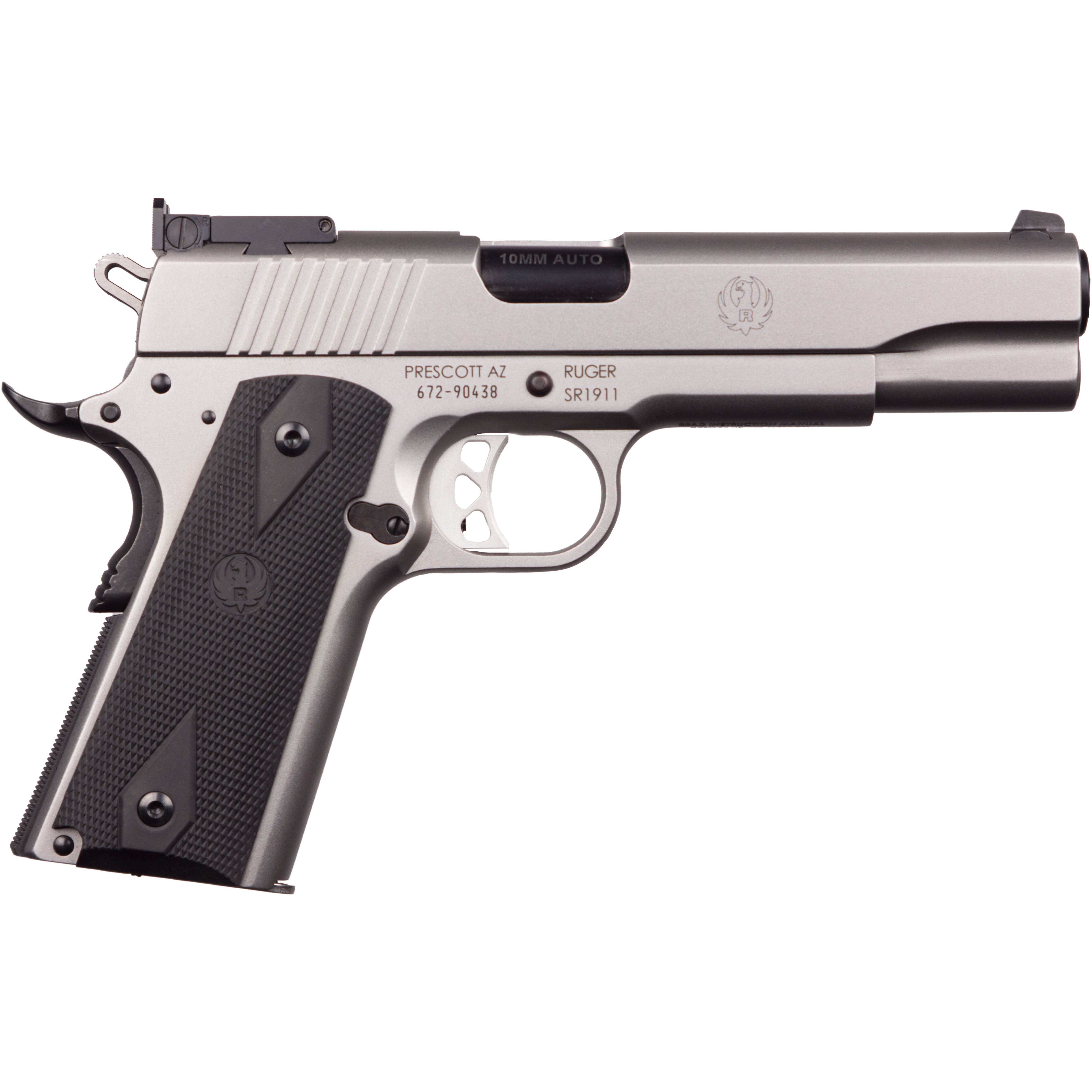 Ruger SR1911 10MM 8+1 Stainless Steel Pistol
