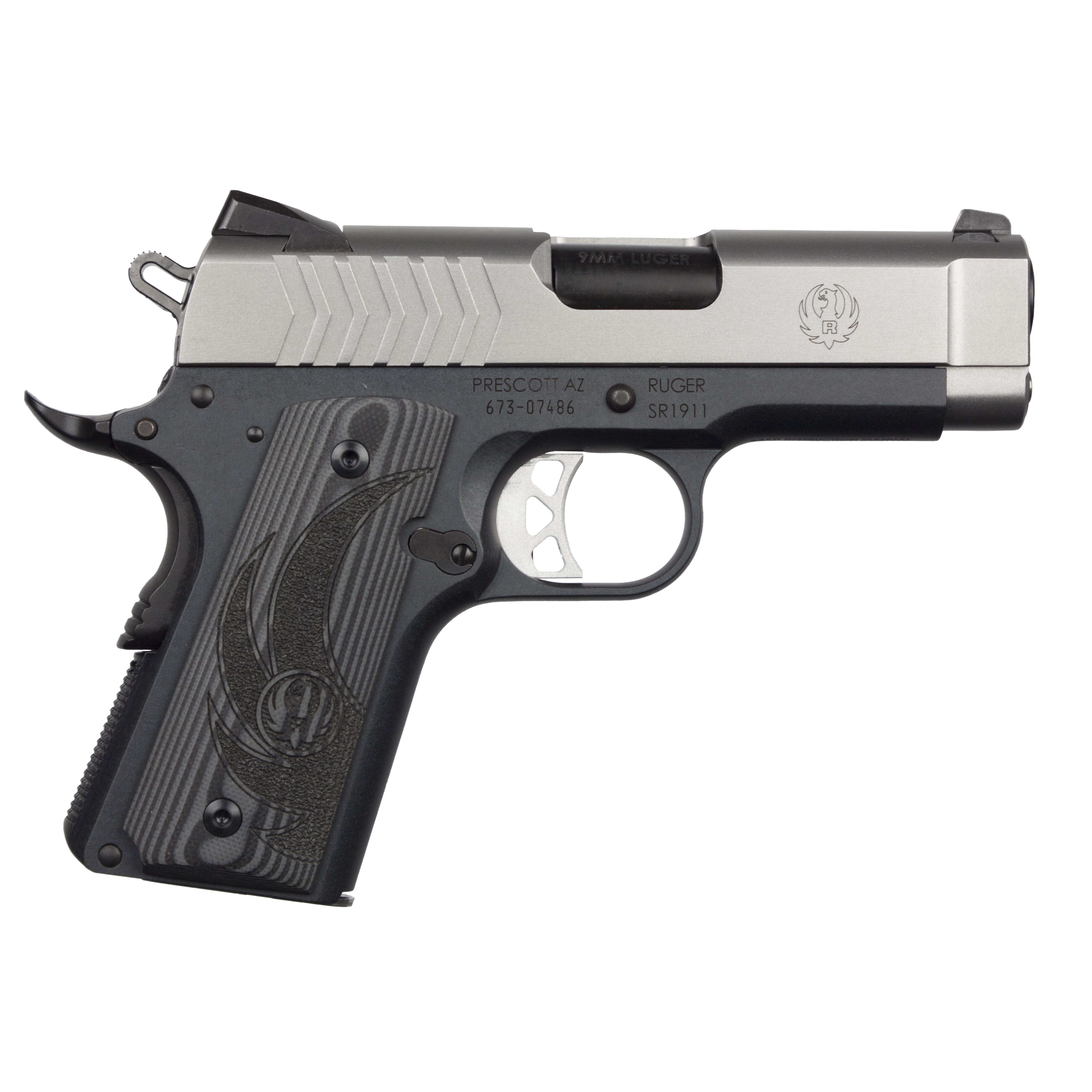 Ruger SR1911 9MM 3.6 Barrel 8+1 Officer Style