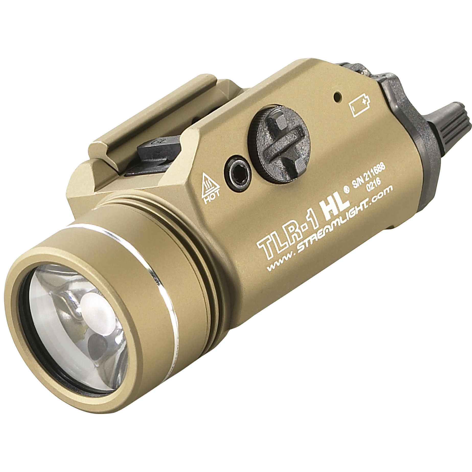 Streamlight TLR-1 Hl 1000 Lumens Flat Dark Earth Weapon Light