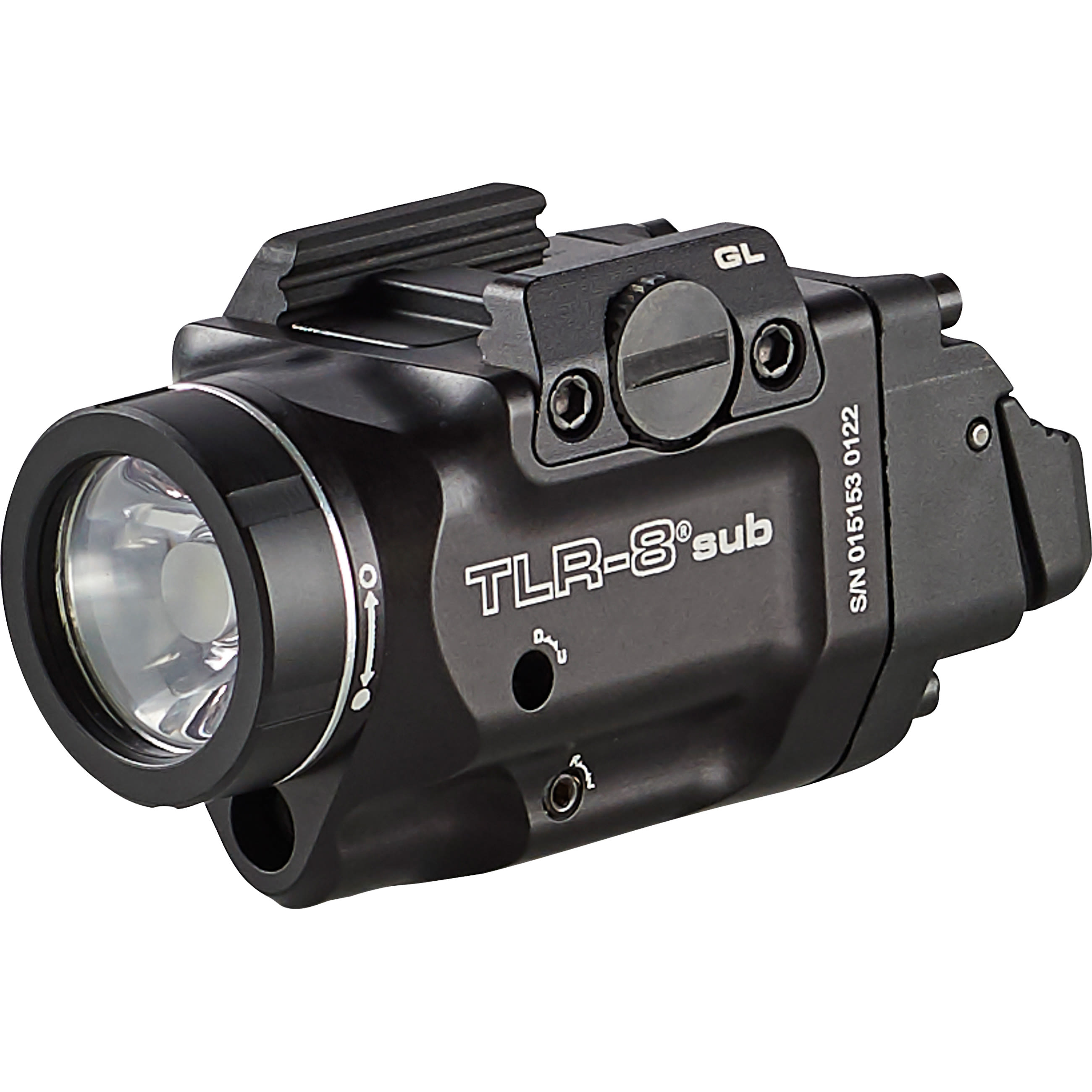 Streamlight TLR-8 Sub Gun Light With Red Laser for Glock 43X/48