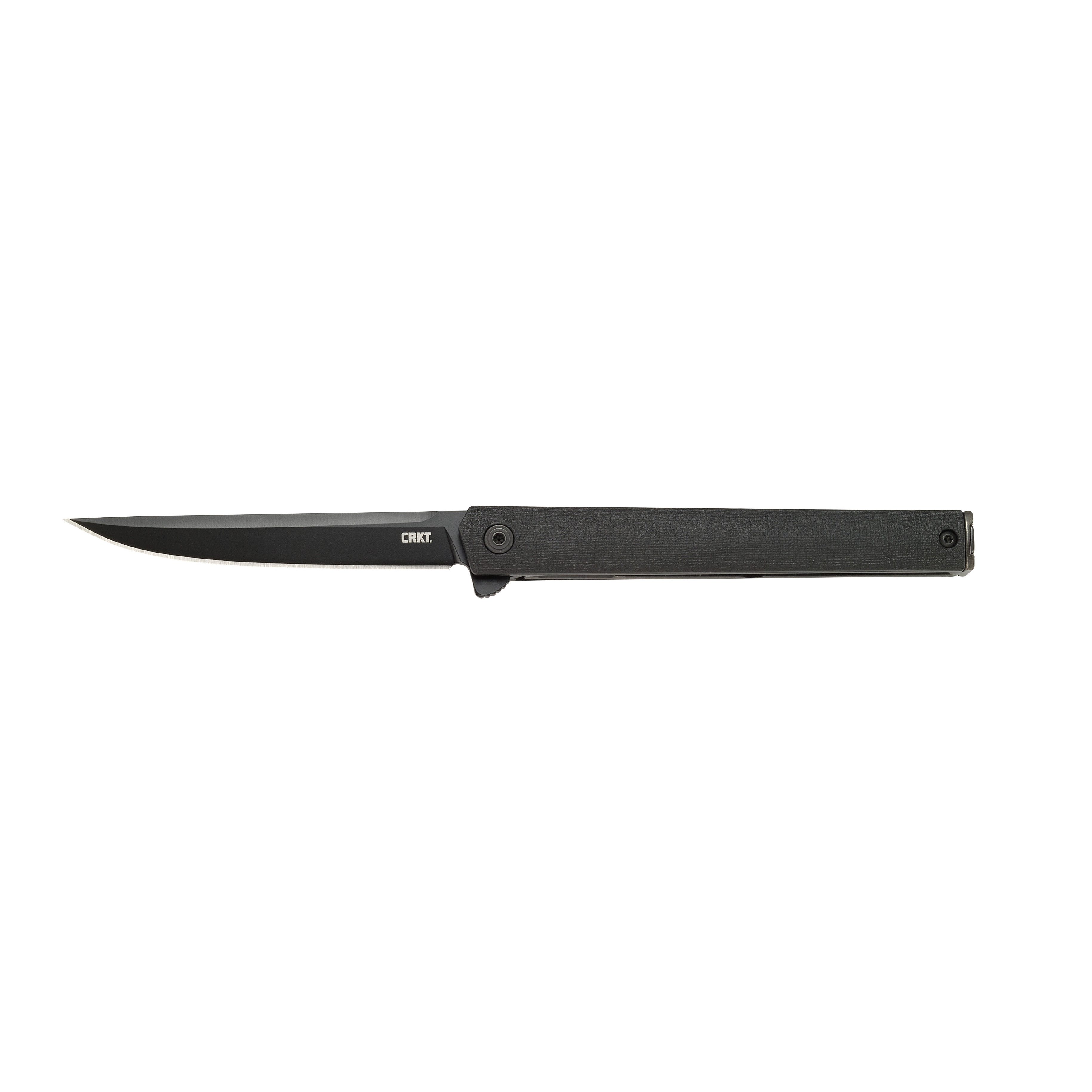 Crkt Ceo Flipper Blackout 3.35 Folding Knife