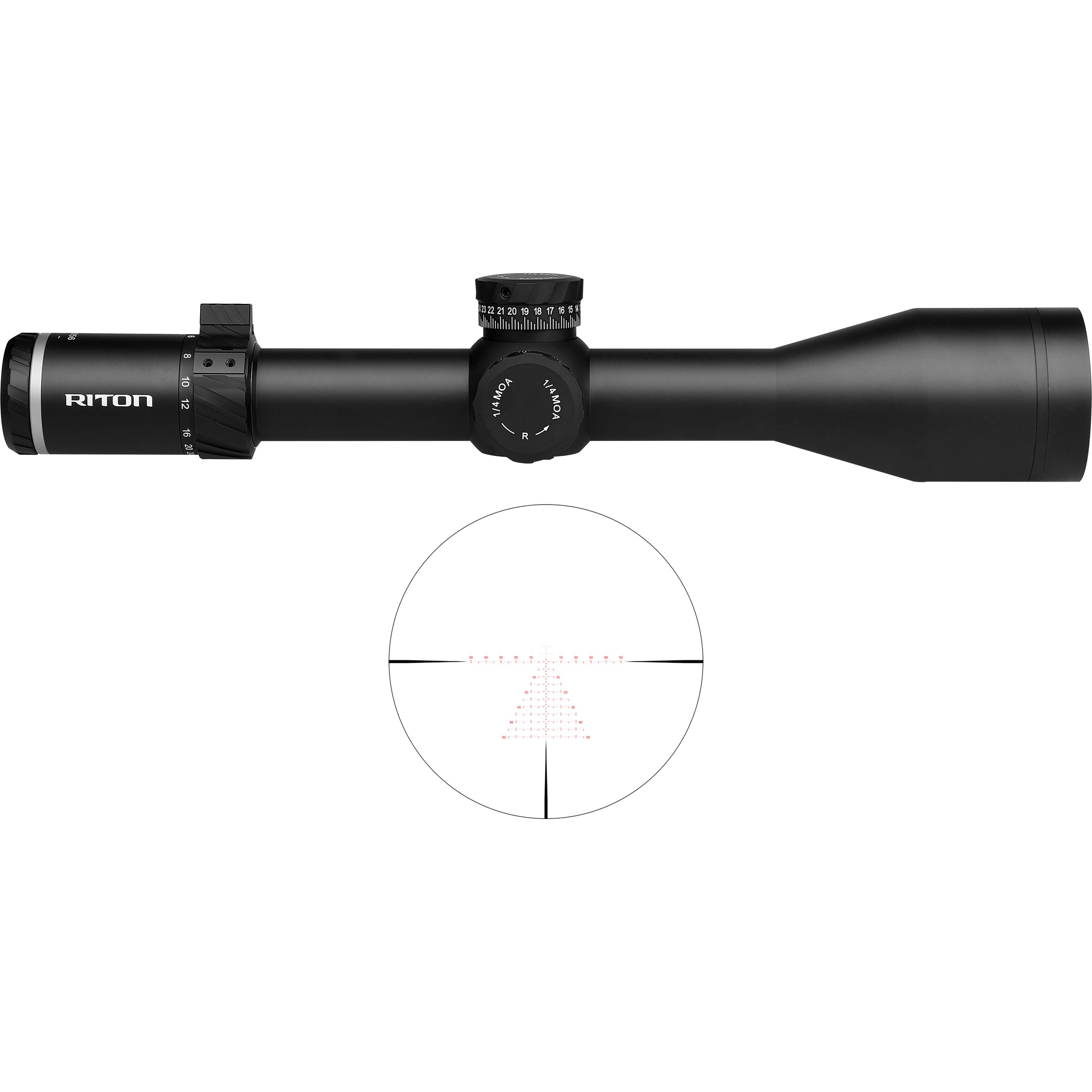 Riton 7 Conquer 4-32X56 Illuminated Scope 34MM
