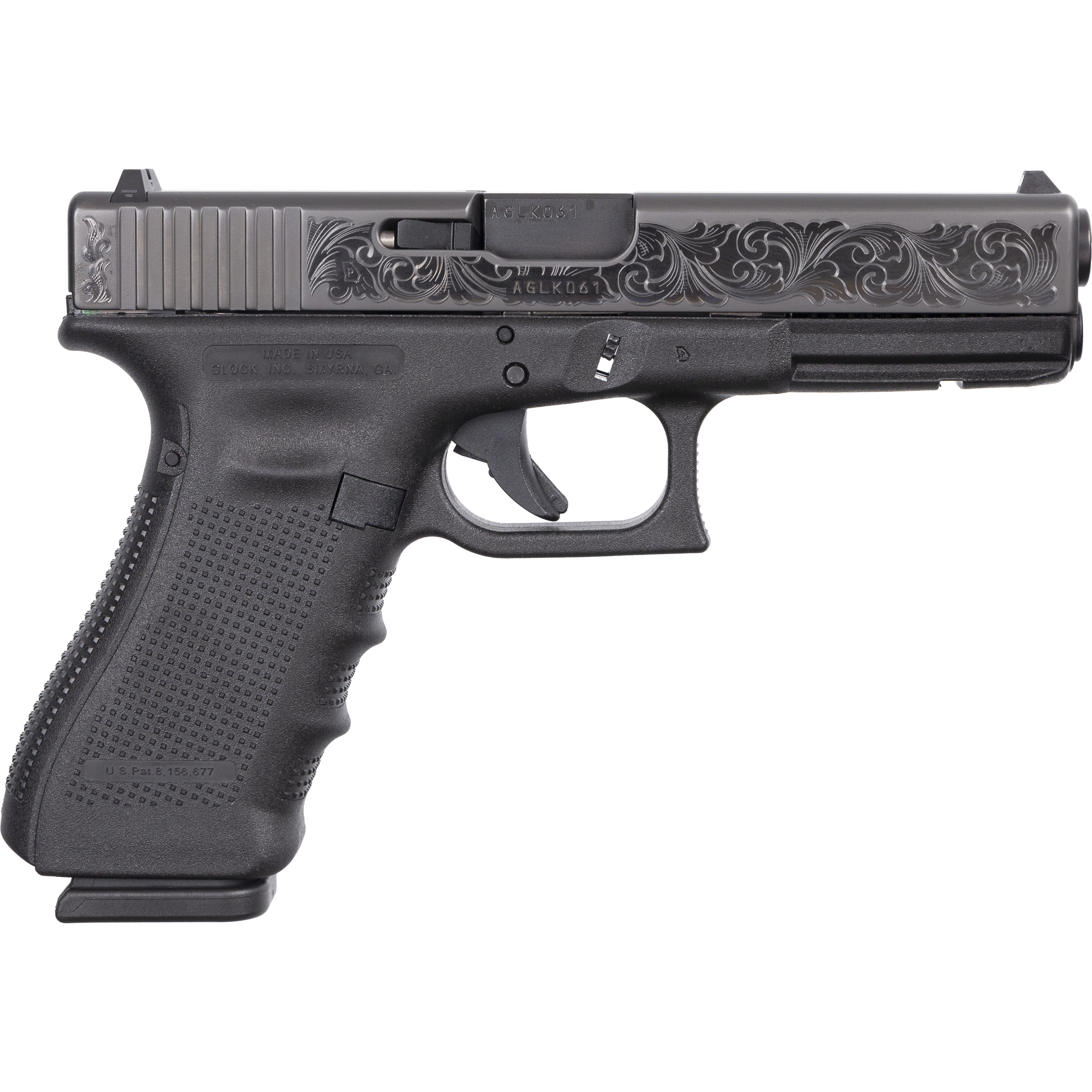 Glk 17G4 9MM B Engrave 17R Tl