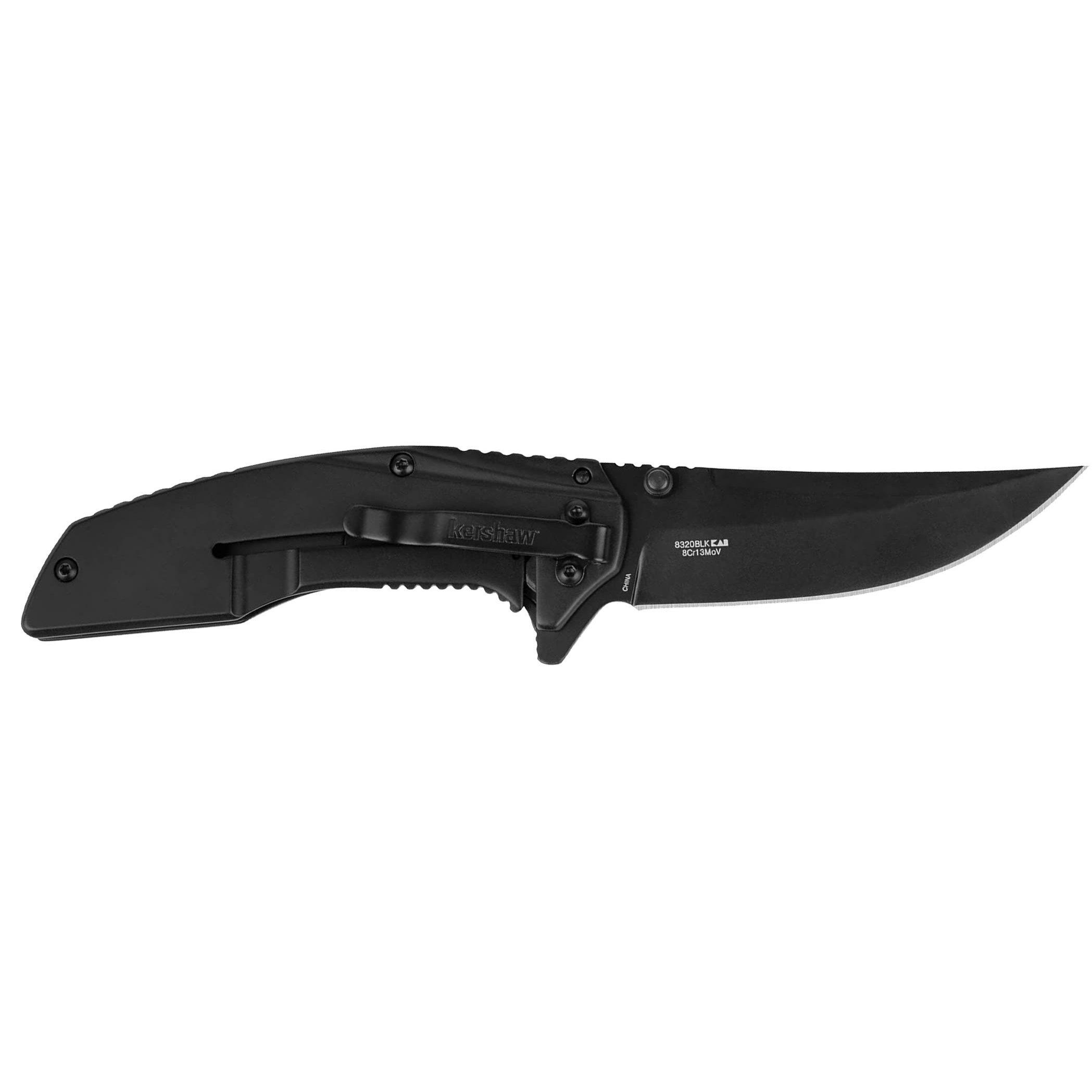Kershaw Outright Black Folding Knife 3 Blade
