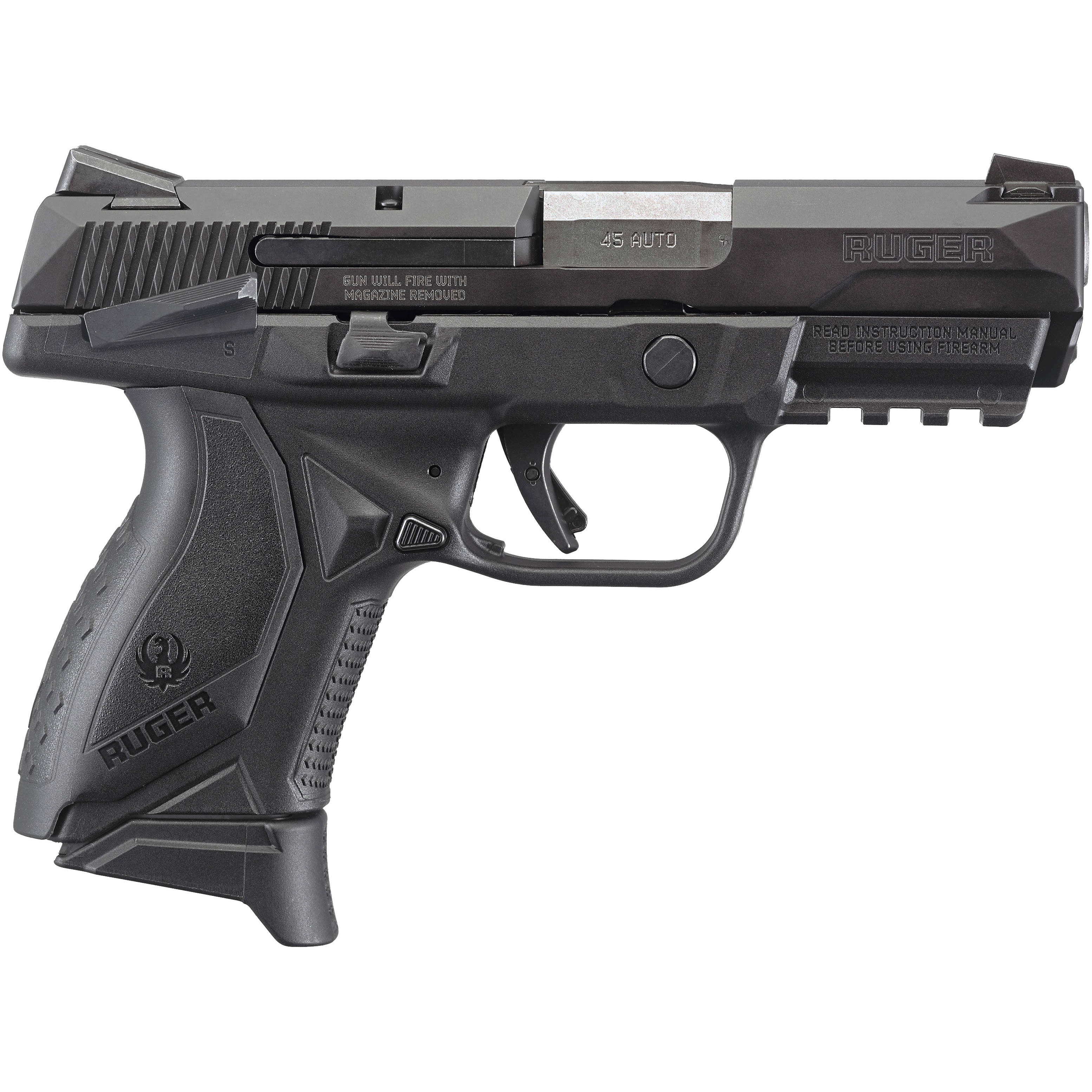 Ruger American Compact 45 Acp 10+1 Black Matte Pistol