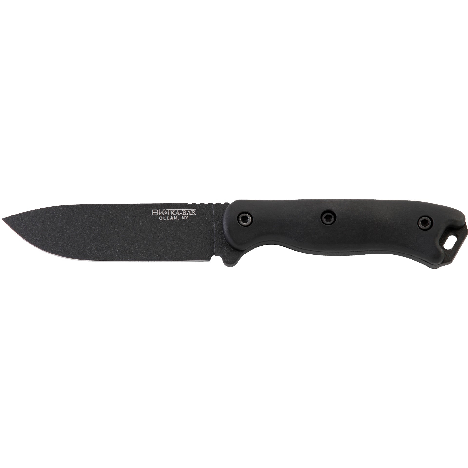 Ka-bar Becker BK16 Short Drop Point Knife 4.375 Blade Black