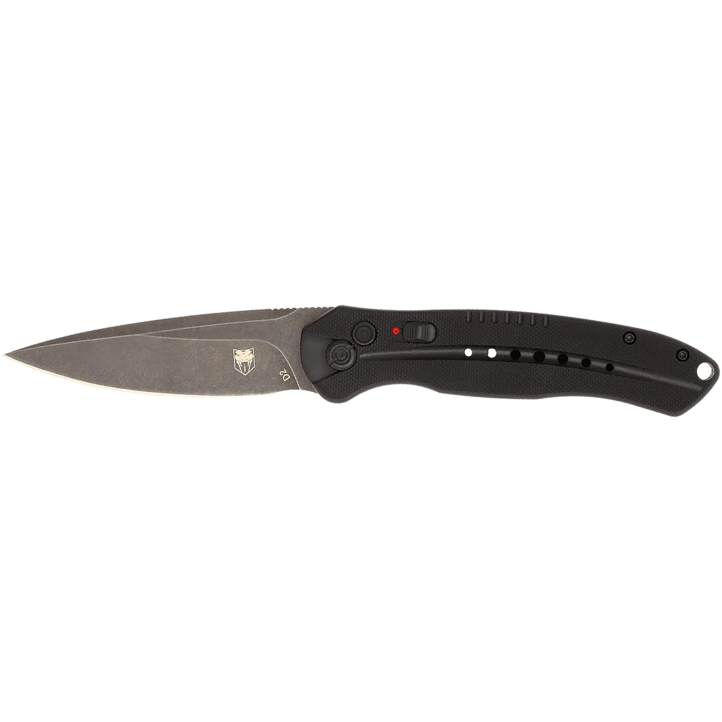 Cobratec Diablo Black Automatic Folding Knife
