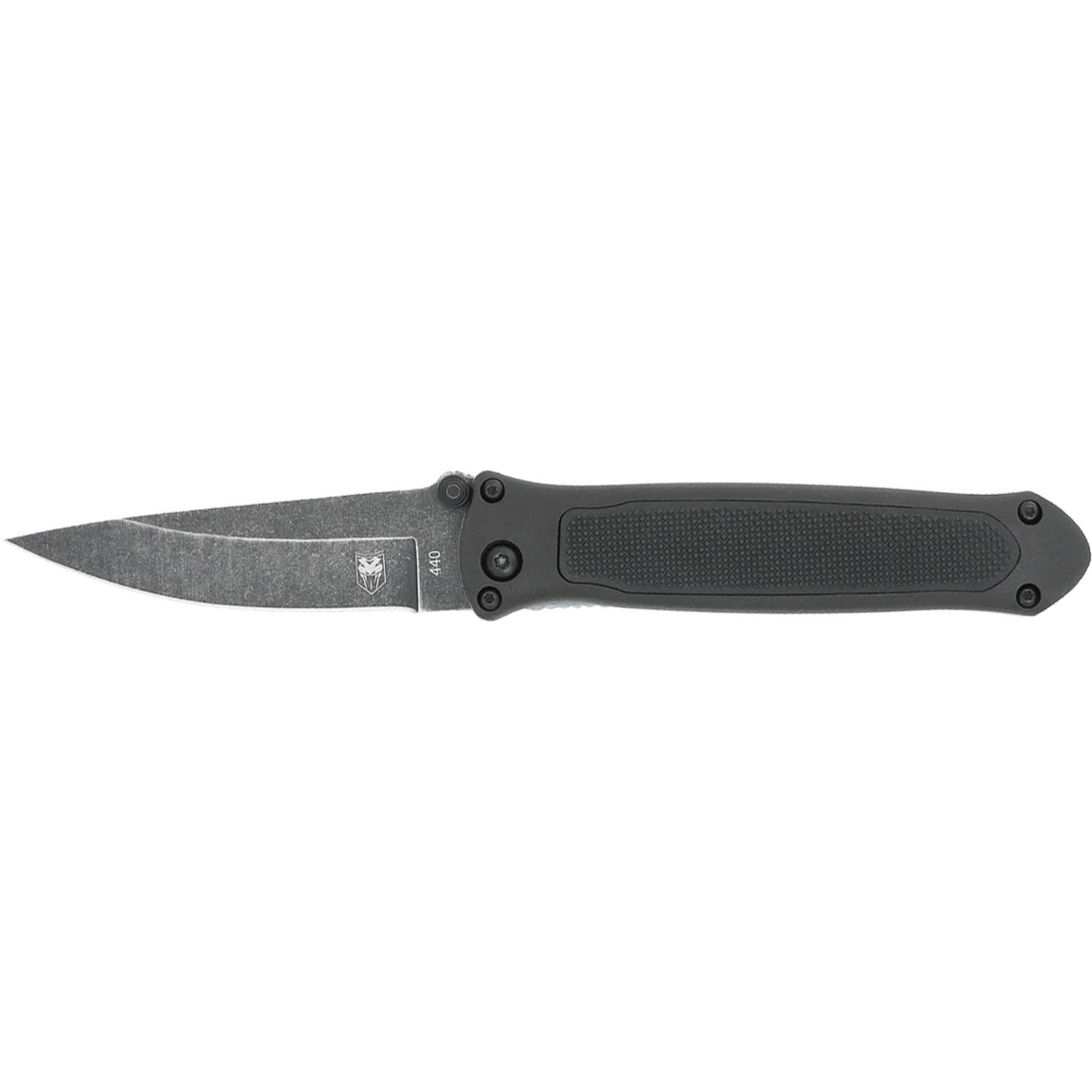 Cobratec Quick Strike Black Otf Knife 3.25 Blade G10 Grip