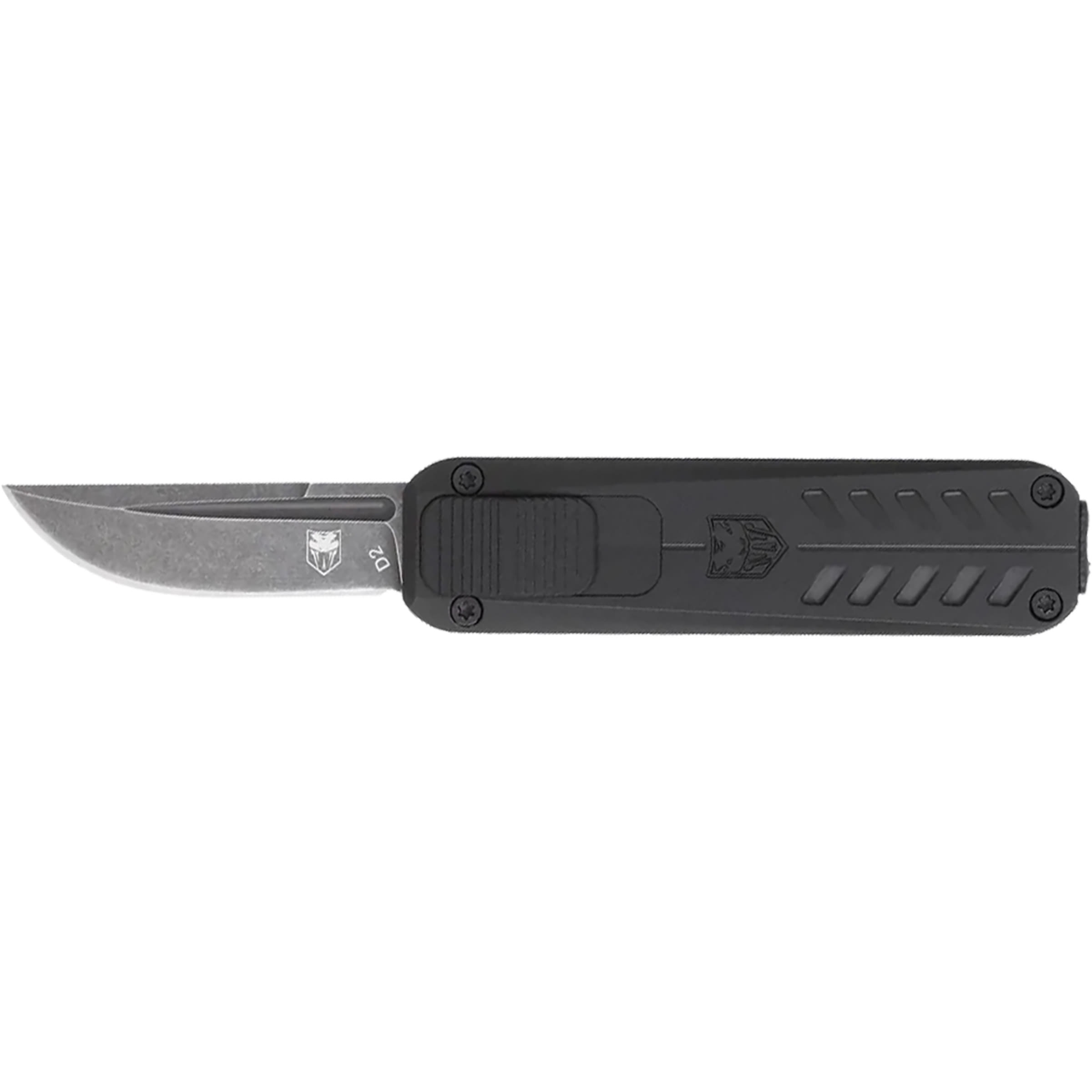 Cobratec Cali 928SB Black Drop Point Knife