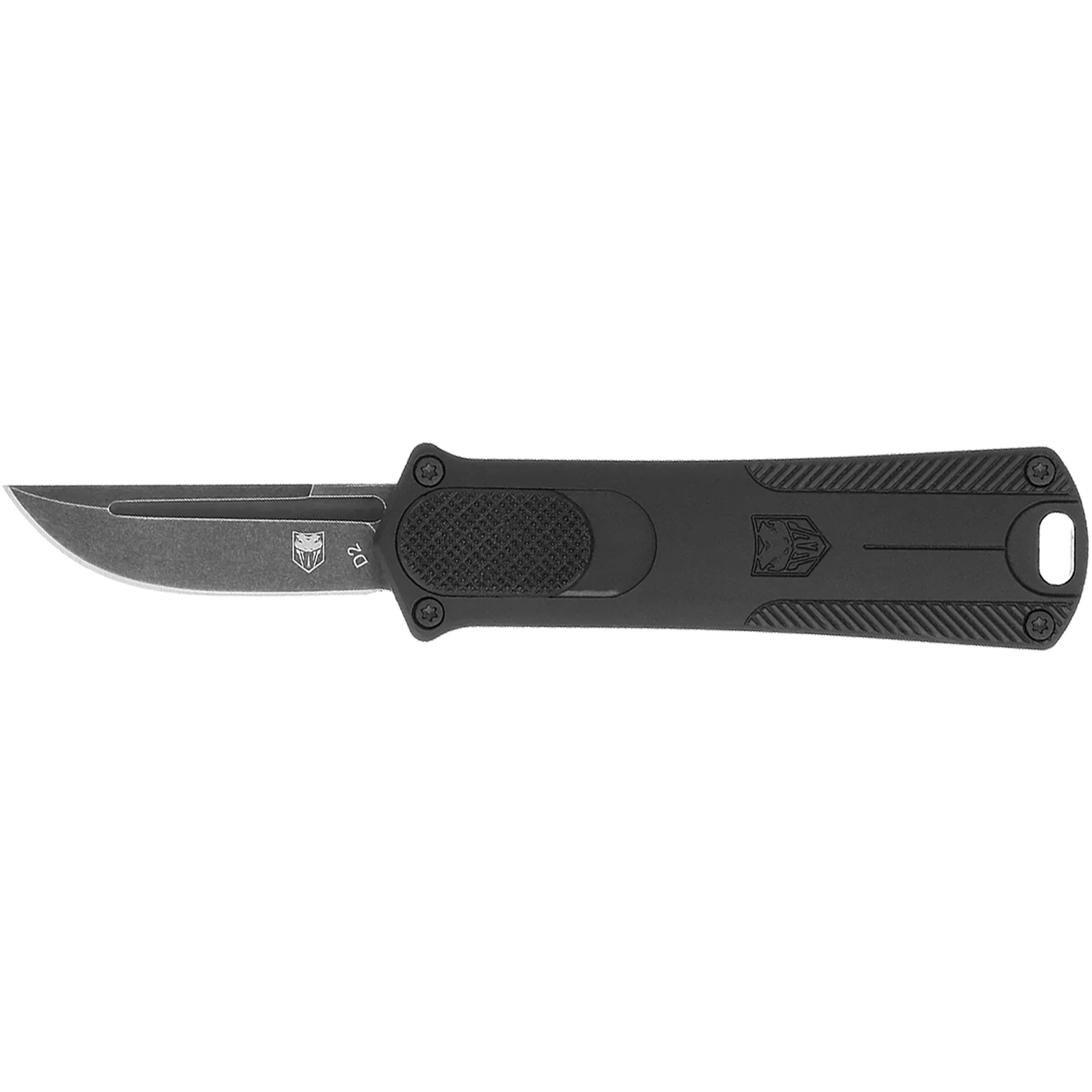 Cobratec Cali 952 Otf Black Drop Point Knife