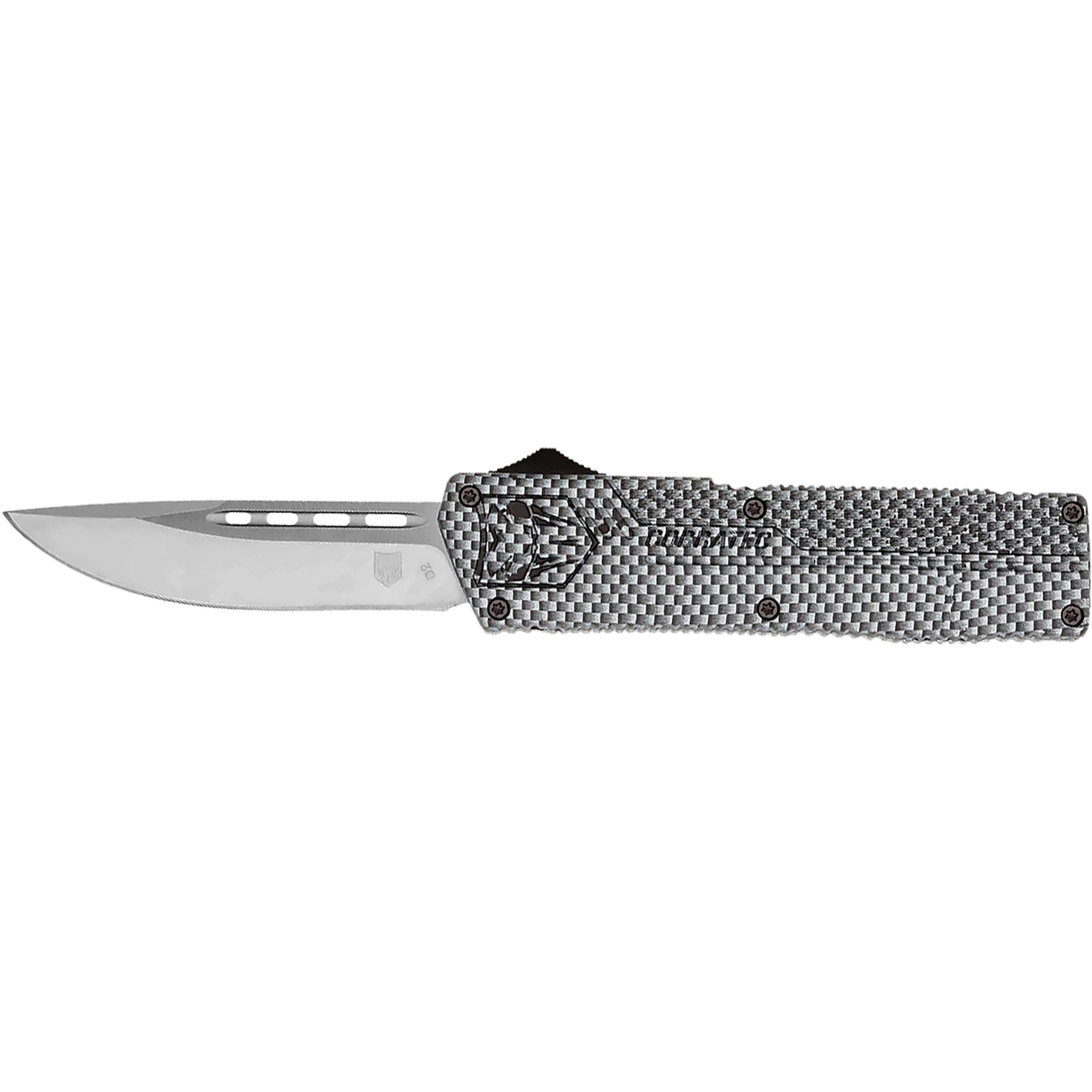 Cobratec Lightweight 3.25 Otf Drop Point Knife Carbon Fiber