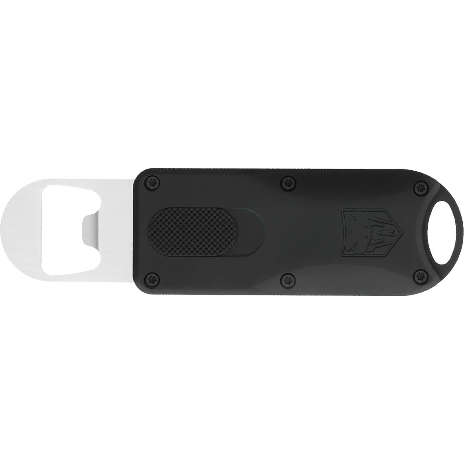 Cobratec Otf Bottle Opener Black 4.62 Oal