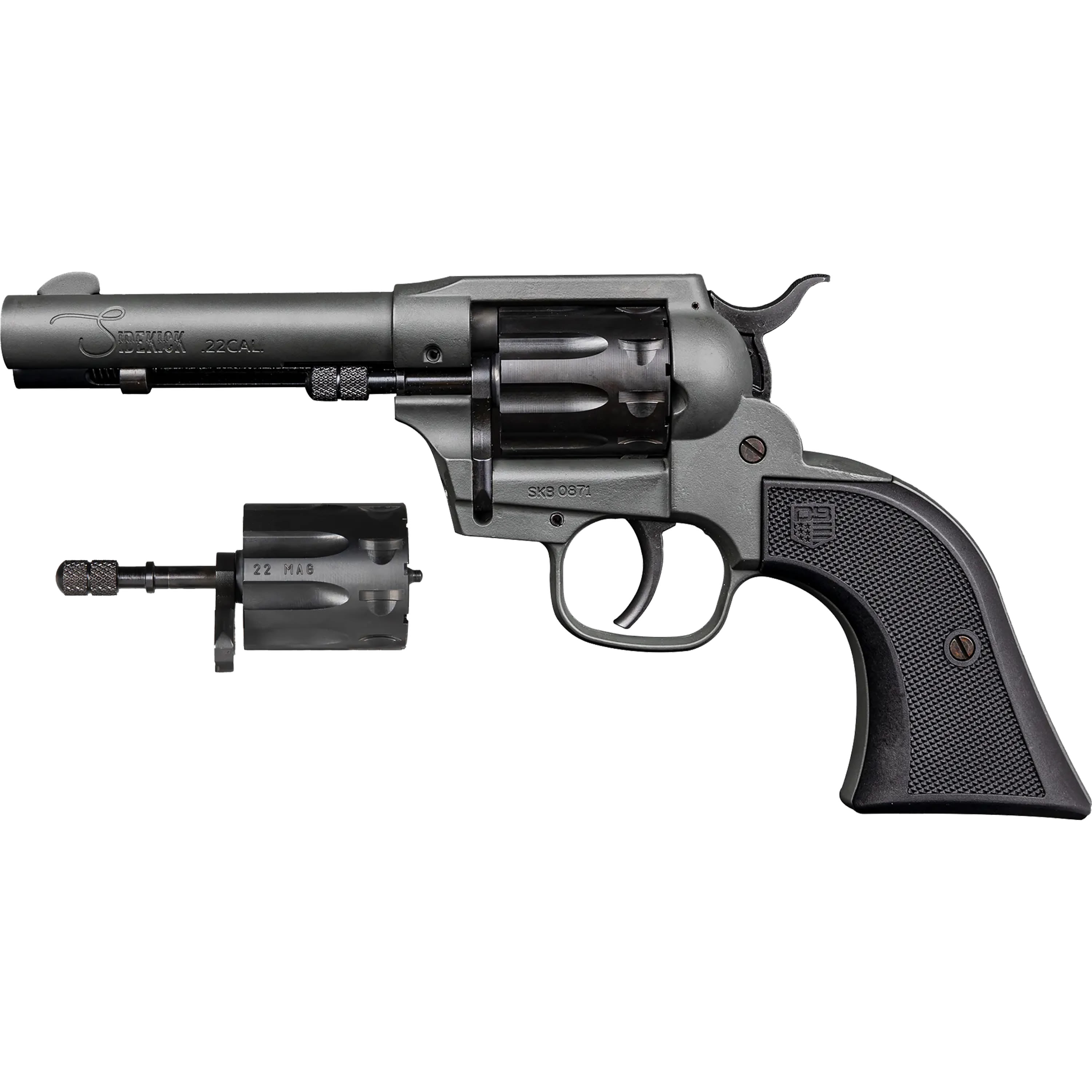 Diamondback Sidekick 22LR/22WMR 4.5 9RD Dark Gray Revolver