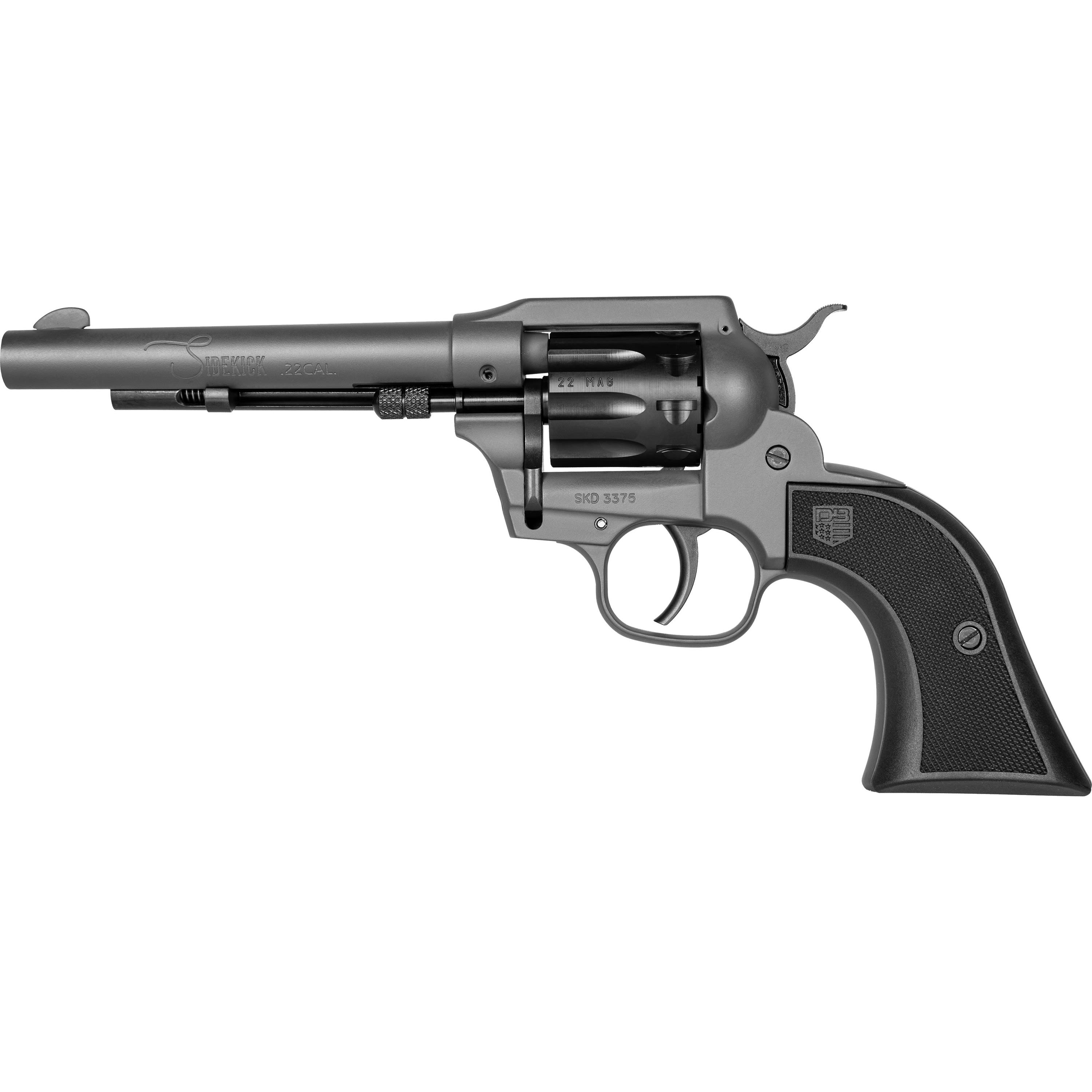 Diamondback Sidekick Revolver 22LR/22WMR 5.5 9RD Dark Gray