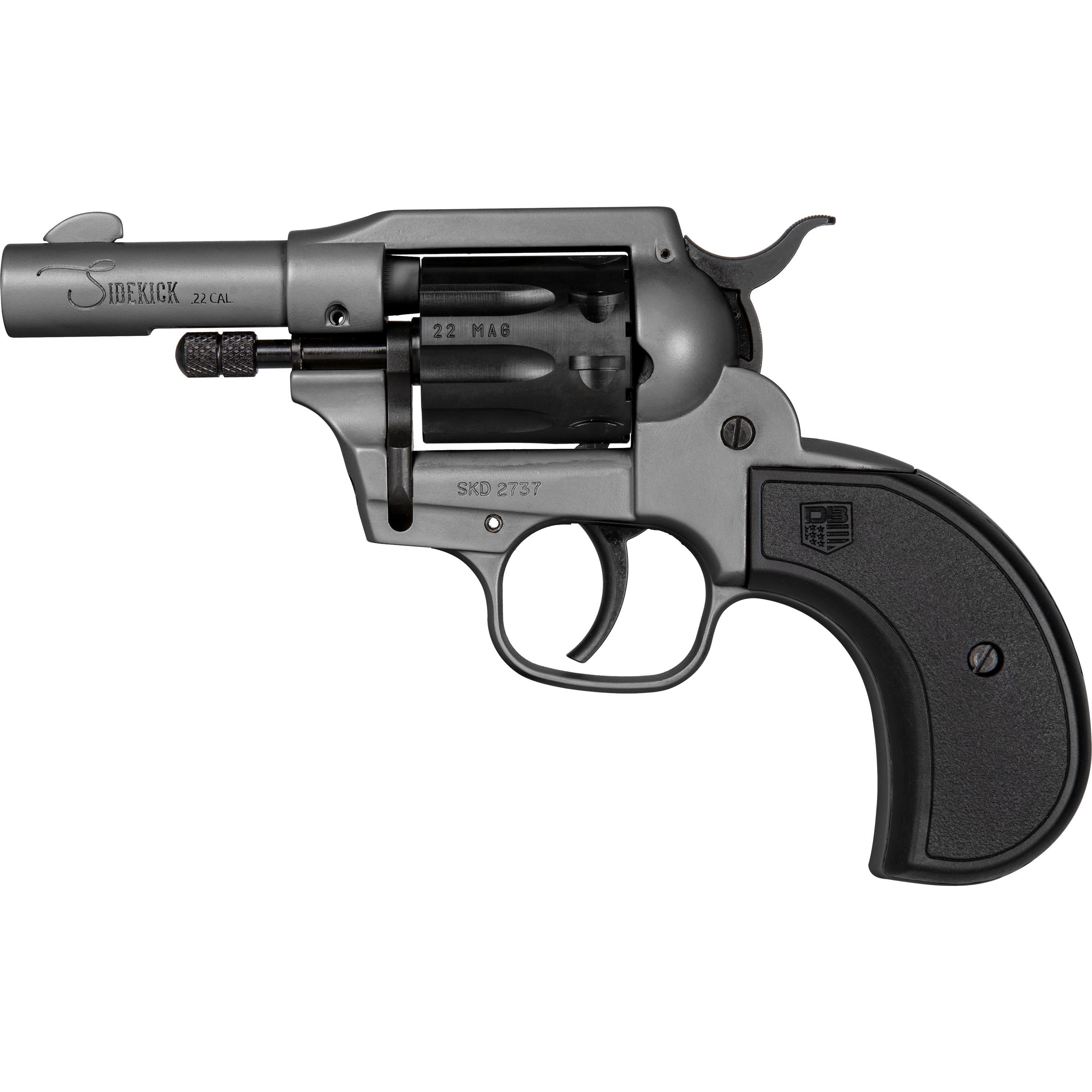 Diamondback Sidekick 22LR/22WMR 3 9RD Revolver Dark Gray