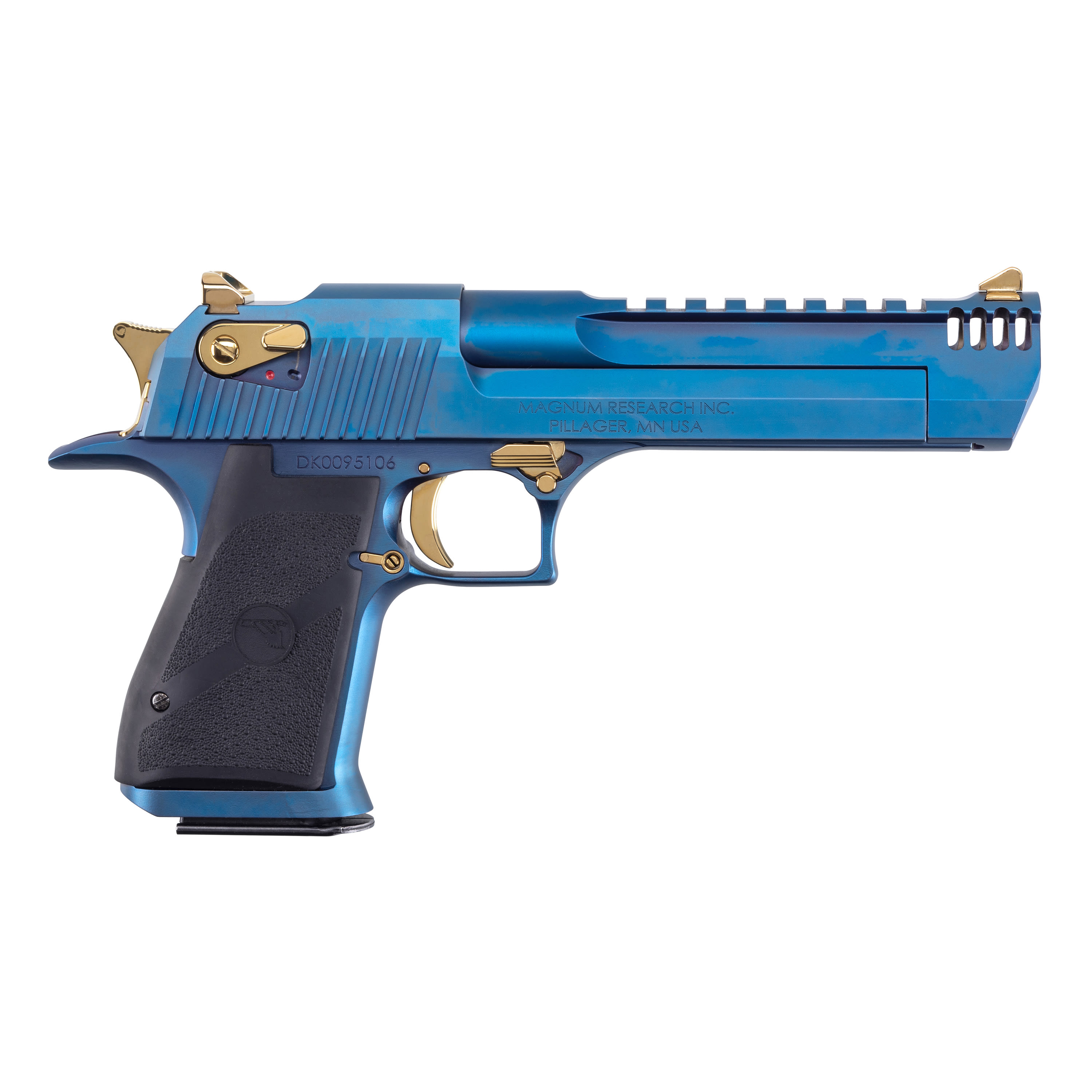 Magnum Research Desert Eagle Mark Xix .50 Ae 6 7+1 Carbo Blue