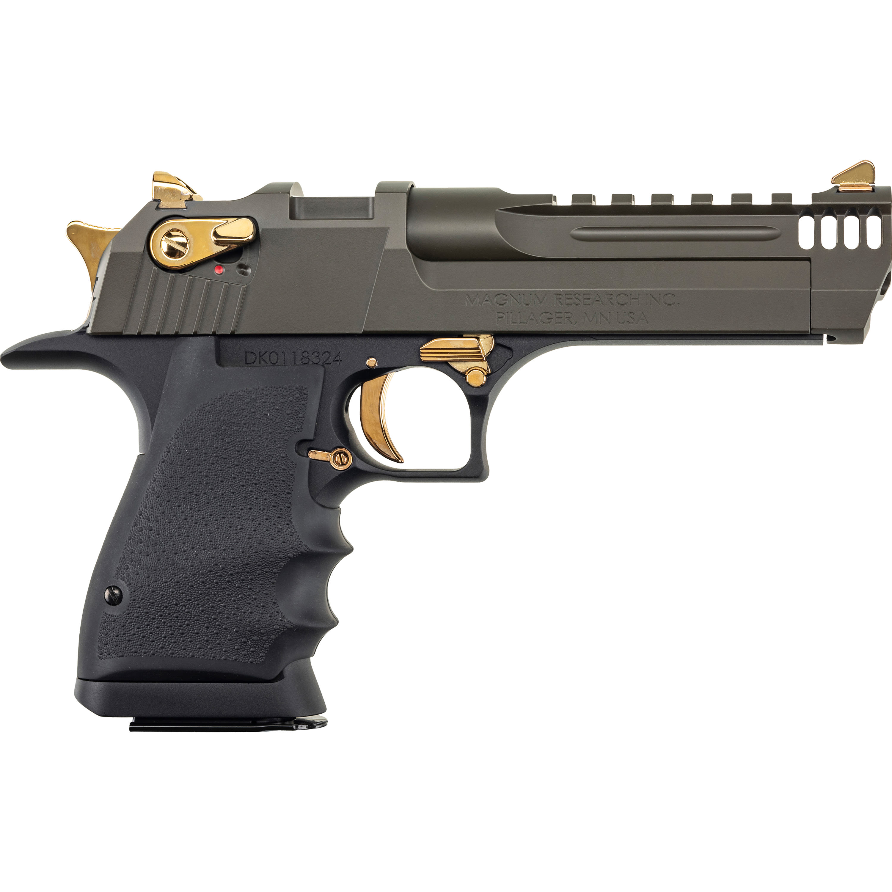 Desert Eagle L5 50AE 8+1 Black & Green Cerakote