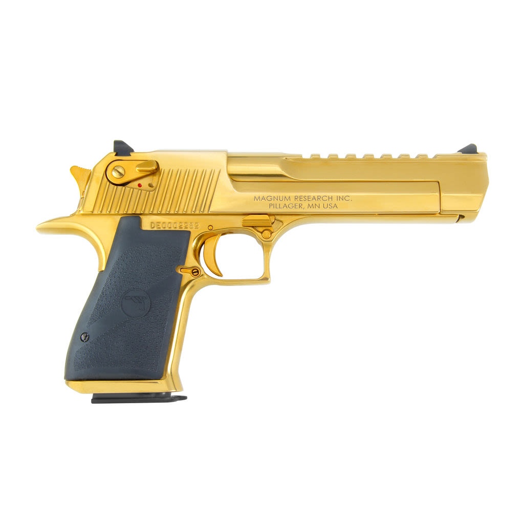 Magnum Research Desert Eagle .50AE Mark Xix 6 Titanium Gold 7+1