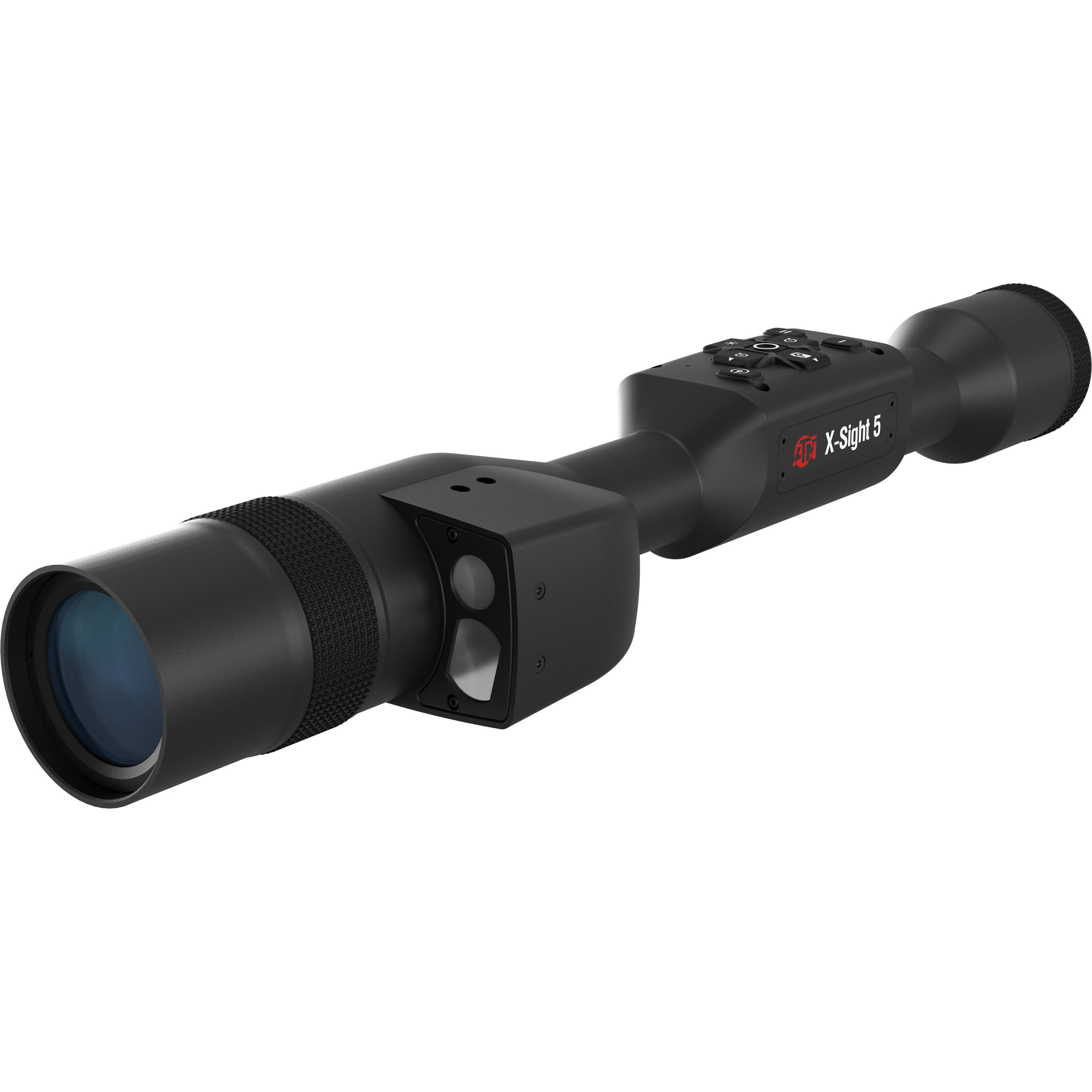 Atn X-sight 5 Lrf 5-25X Uhd Smart Day/night Hunting Rifle Scope