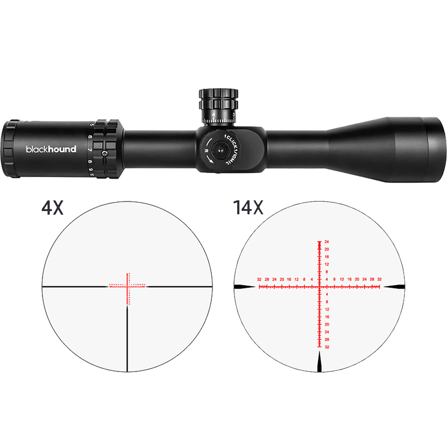 Blackhound Optics Genesis 4-14X44 Ffp Moa